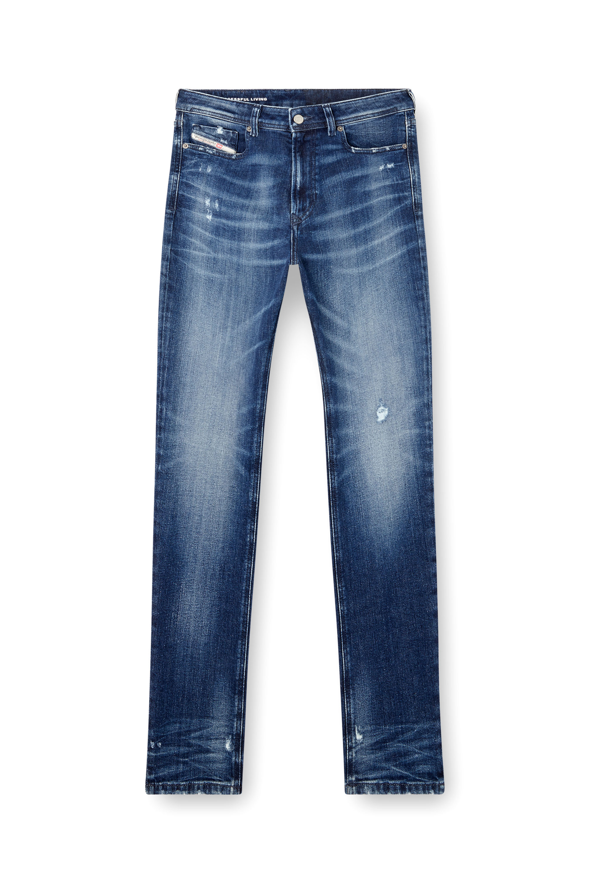 Diesel - Skinny Jeans 1979 Sleenker 09L42 Hombre, Azul Oscuro - 1