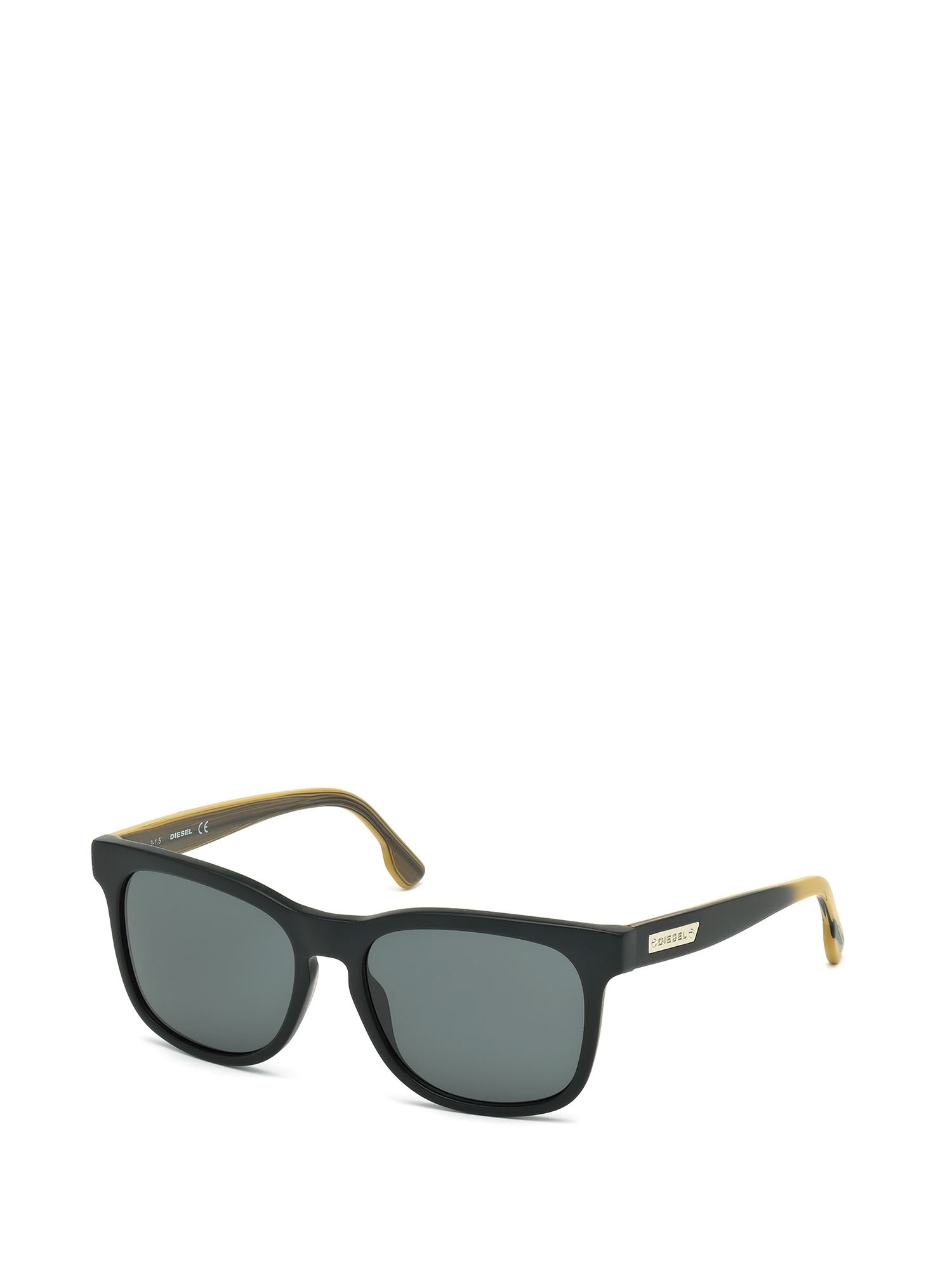 Diesel - DL0151, Unisex's Eyewear with faded effects temples in Black - 3