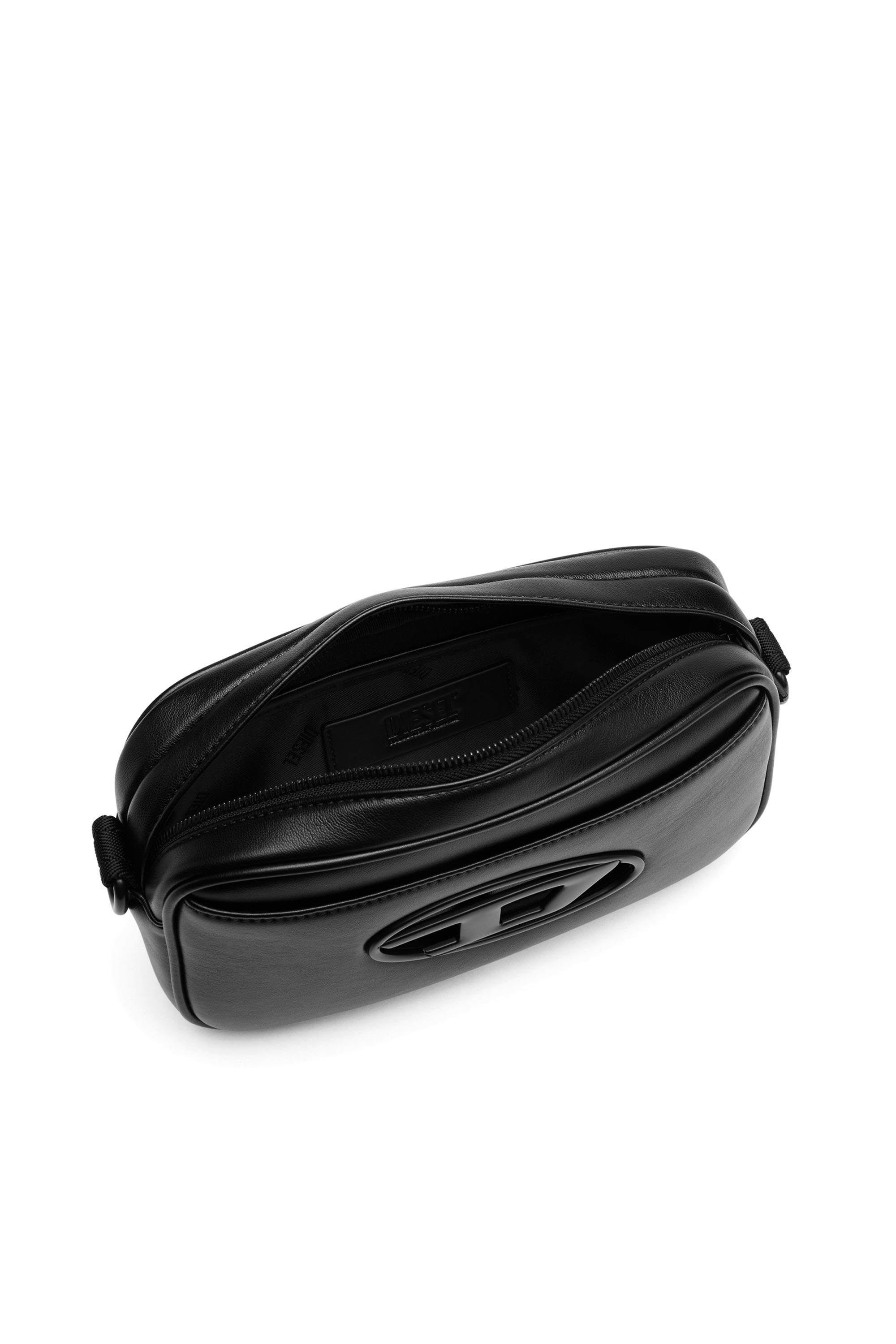 Diesel - HOLI-D CAMERA BAG, Unisex Holi-D-Camera bag in neoprene and PU in Black - Image 5