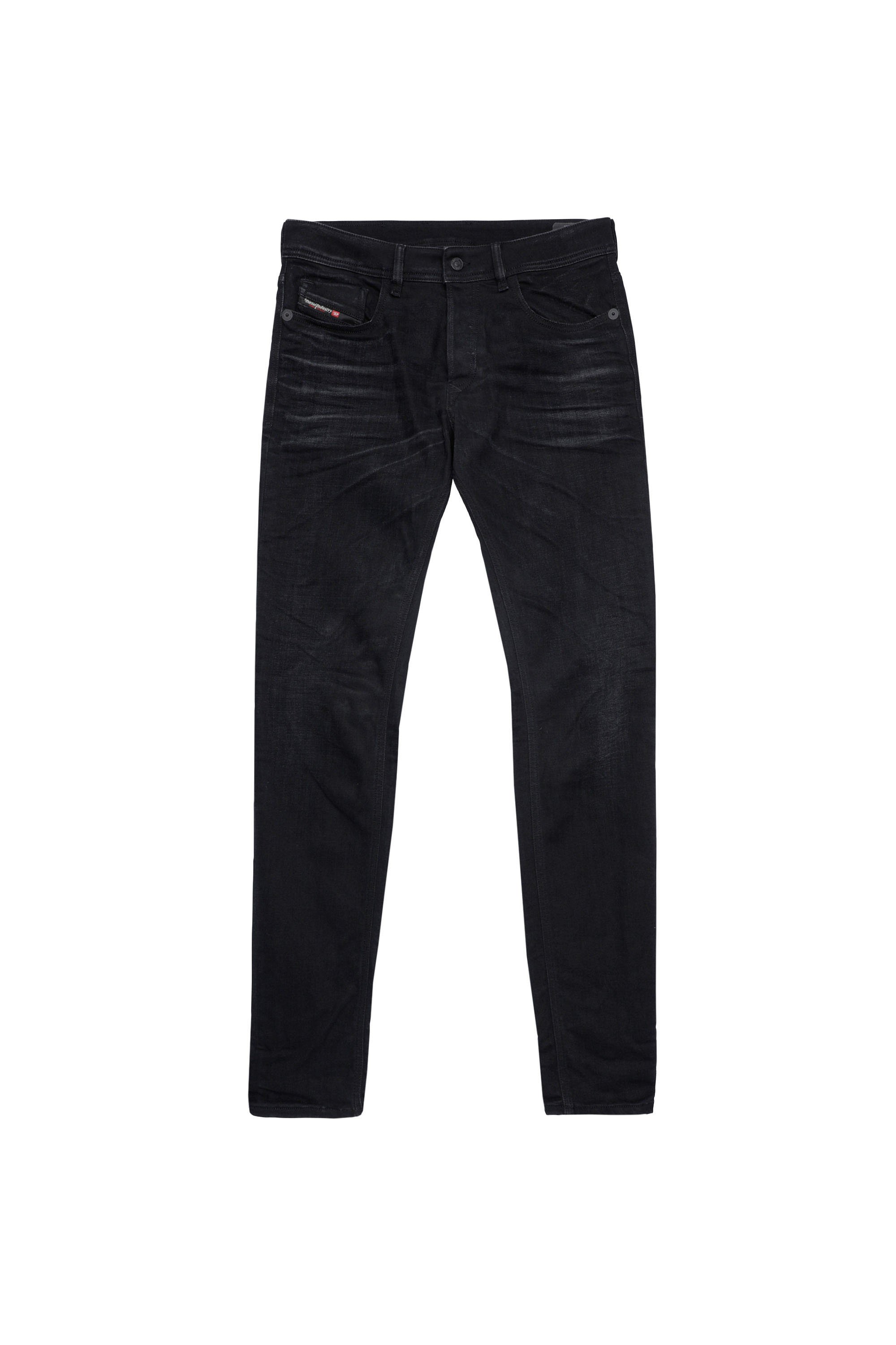 Diesel - Sleenker Skinny Jeans 09A75, Black/Dark grey - Image 1