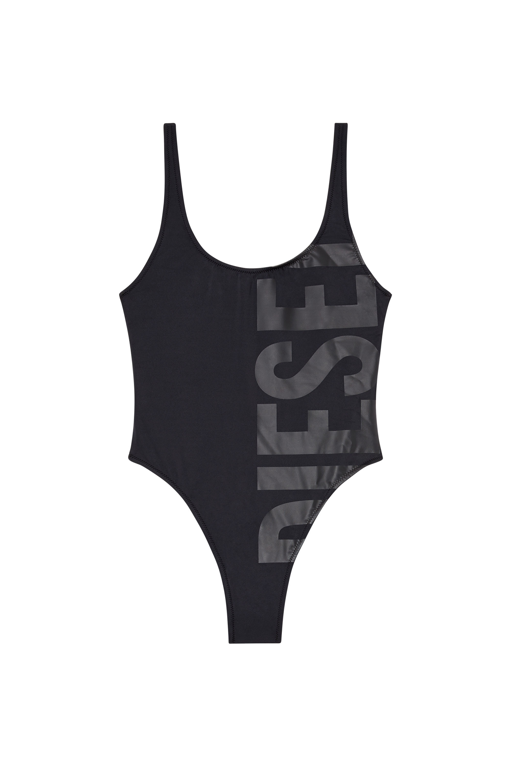 Diesel - BFSW-KYLIA, Bañador con estampado Diesel grande Mujer in Negro - 4