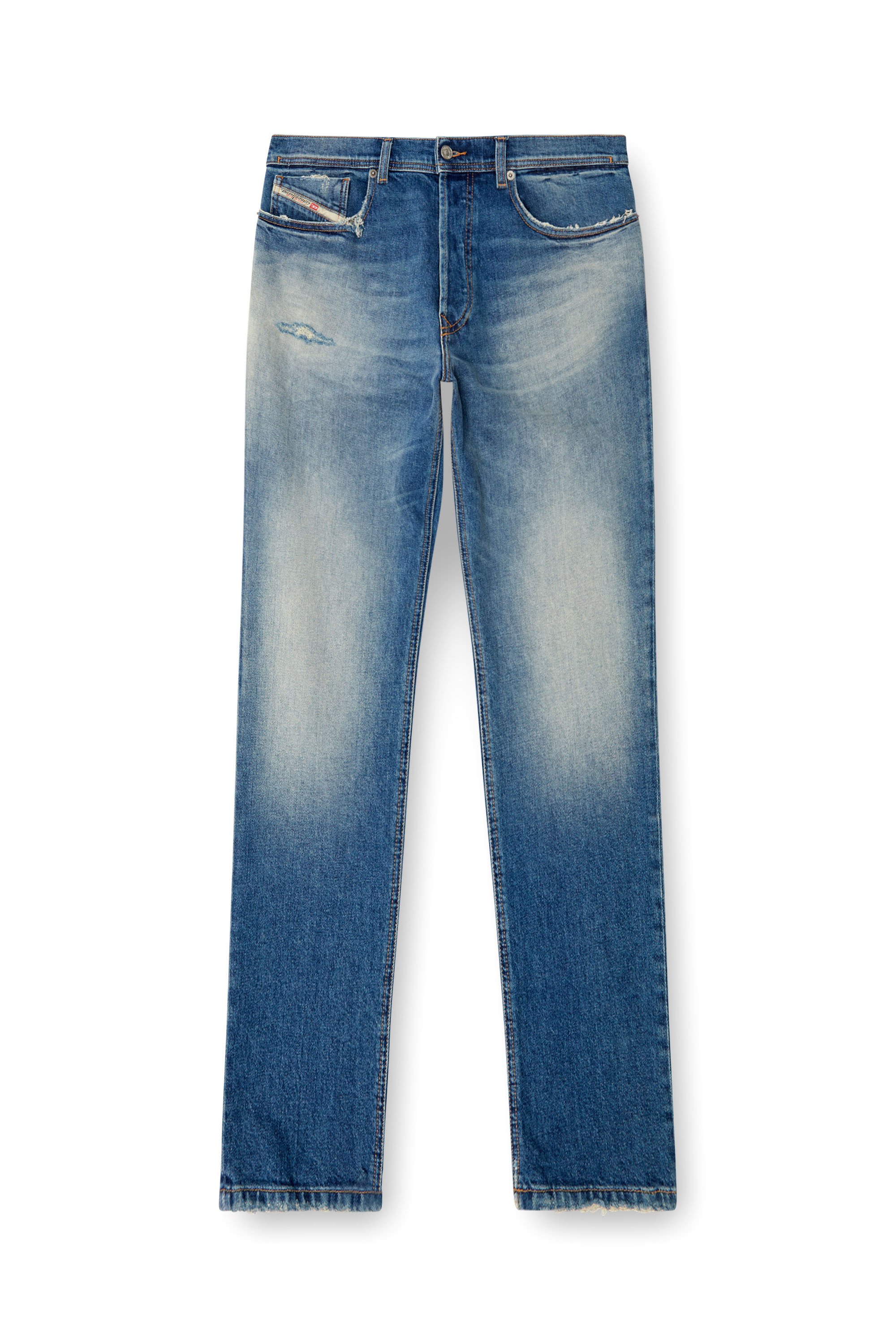 Diesel - Regular Jeans 2023 D-Finitive 0BMBY Hombre, Azul medio - 1