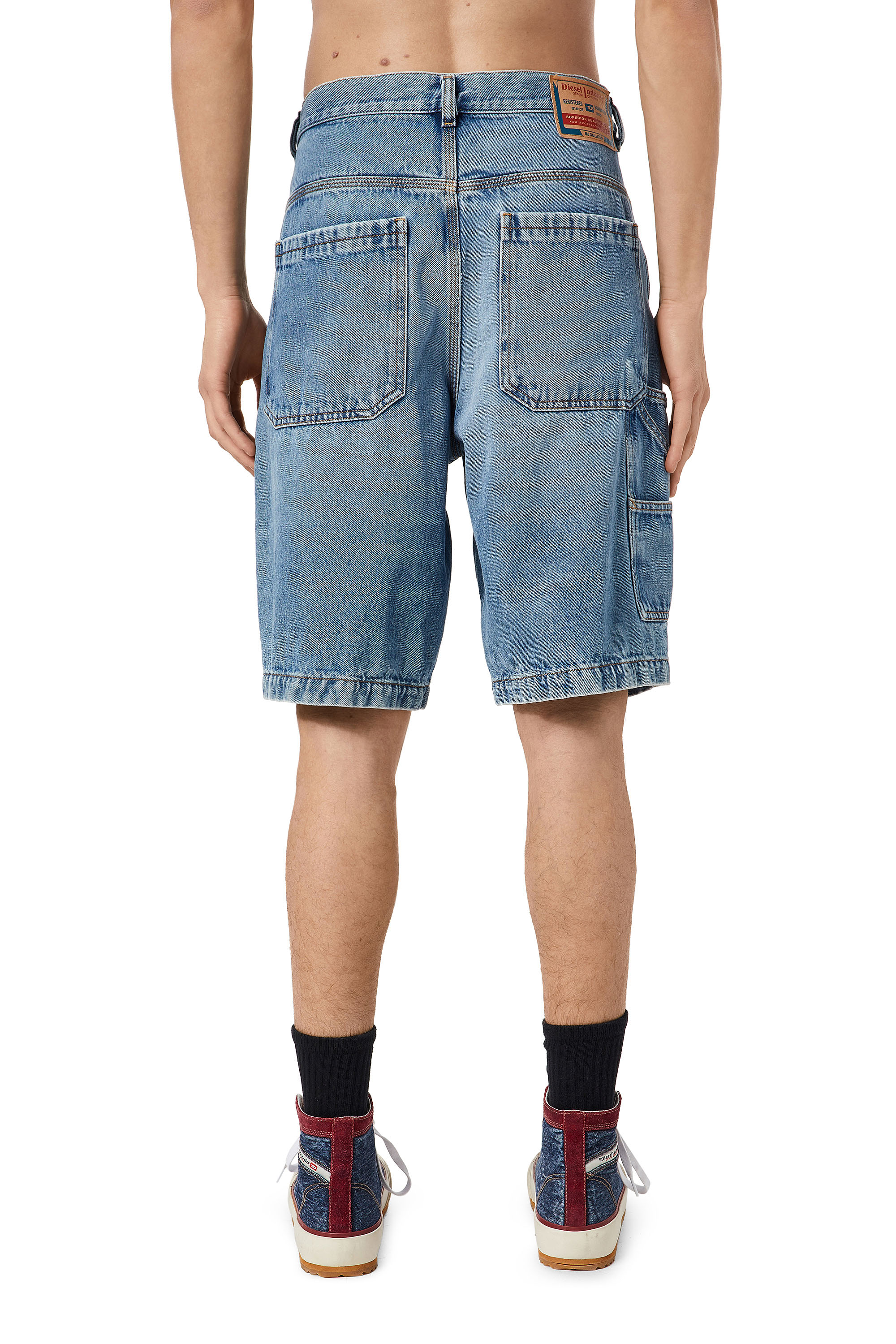 Pind Personlig ven D-FRANKY-Z-SHORT Man: Denim shorts, Responsible Collection | Diesel