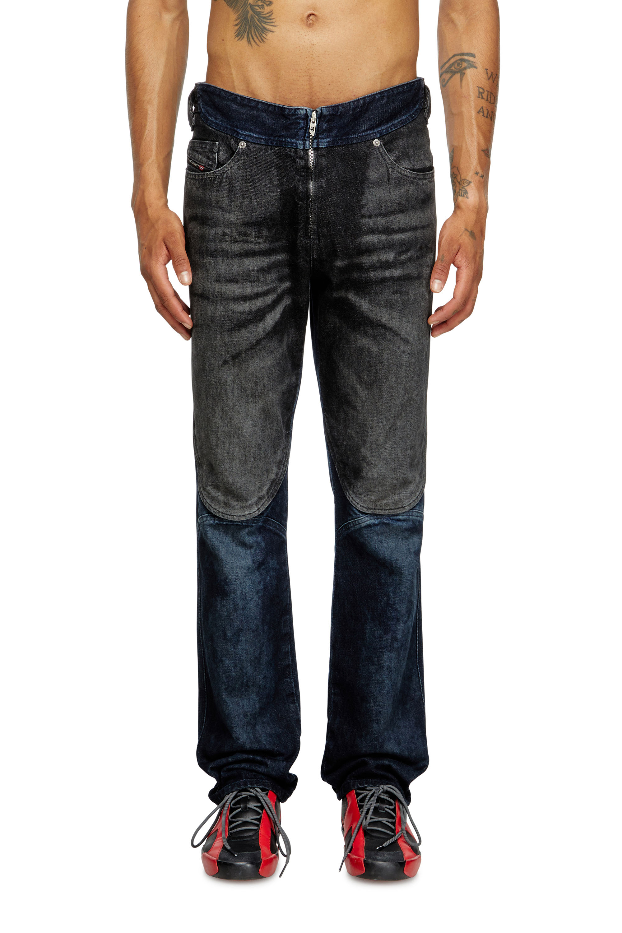 Diesel - Regular Jeans D-Bucy 007BX Hombre, Azul Oscuro - 1