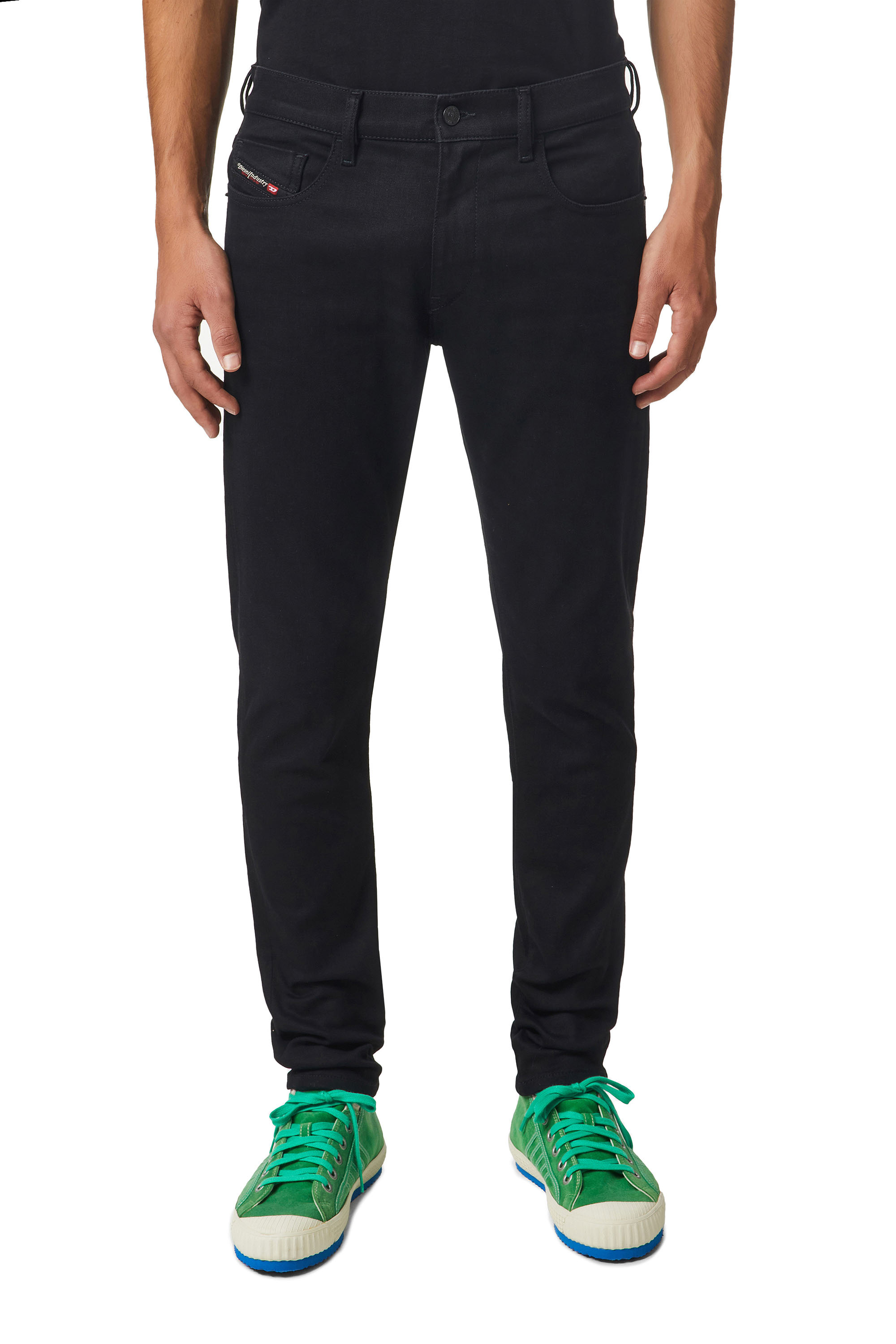 D-Strukt JoggJeans® Z9A29, Negro/Gris oscuro - Vaqueros