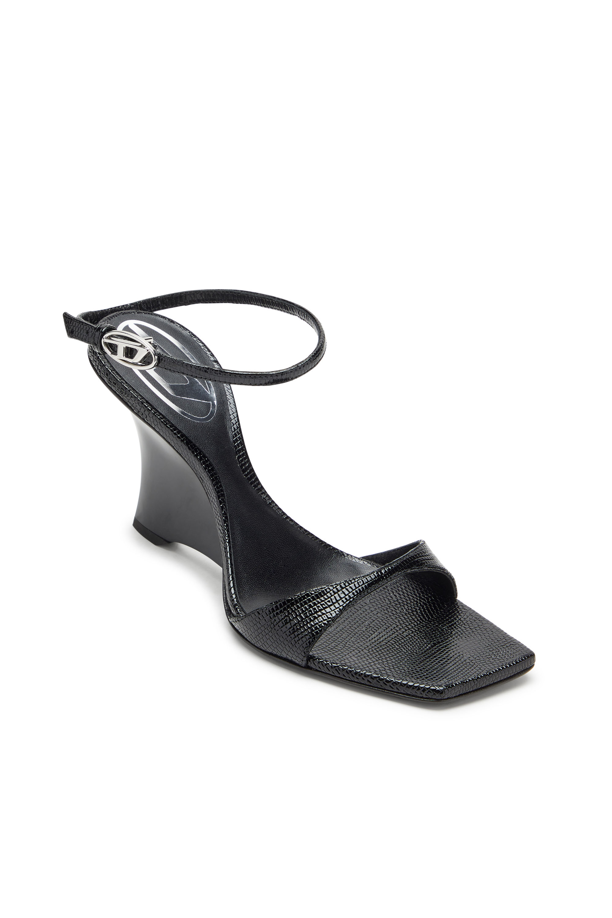 D-AMBER SANDAL WEDGE