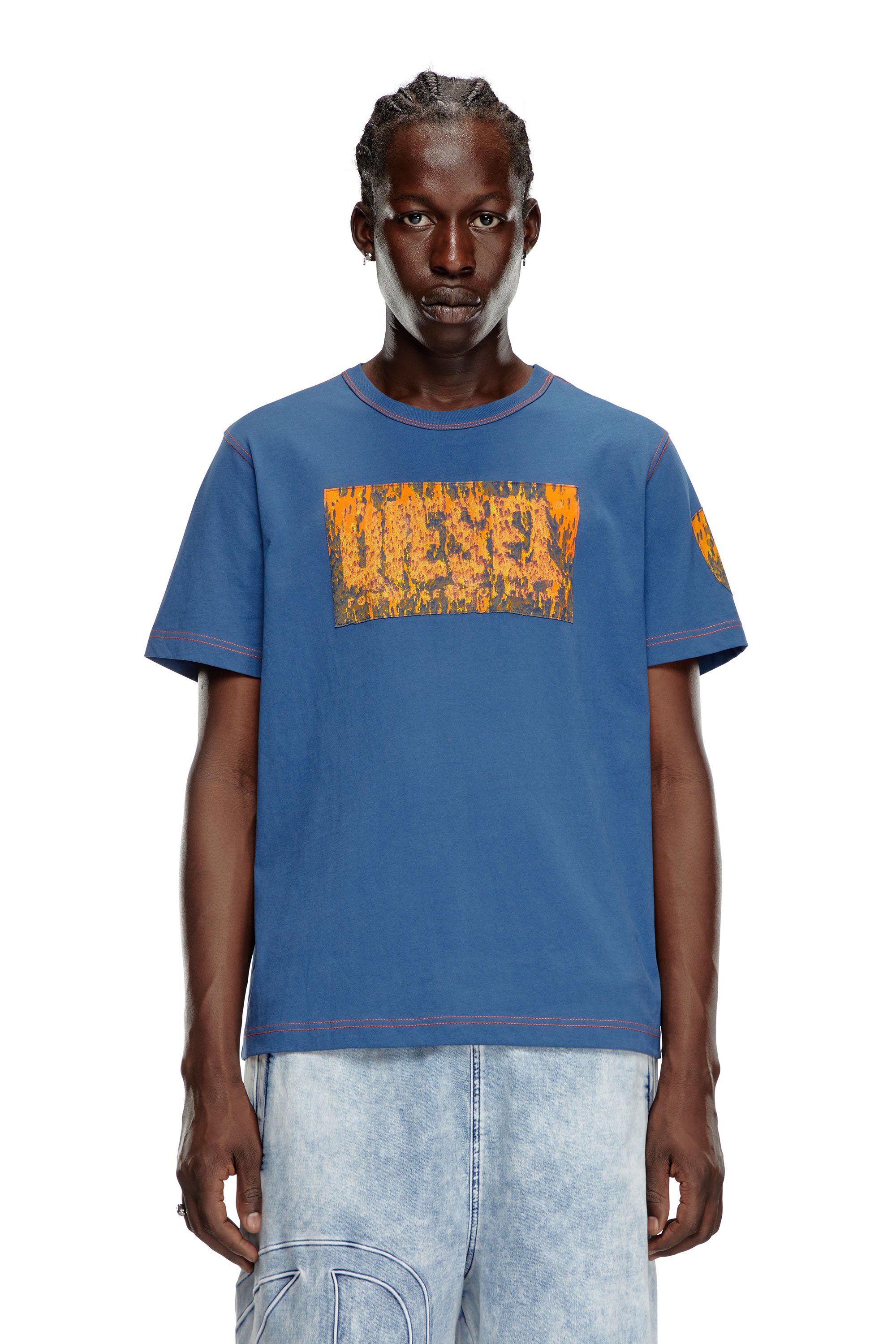 Diesel - T-ADJUST-Q1, Azul - Image 1