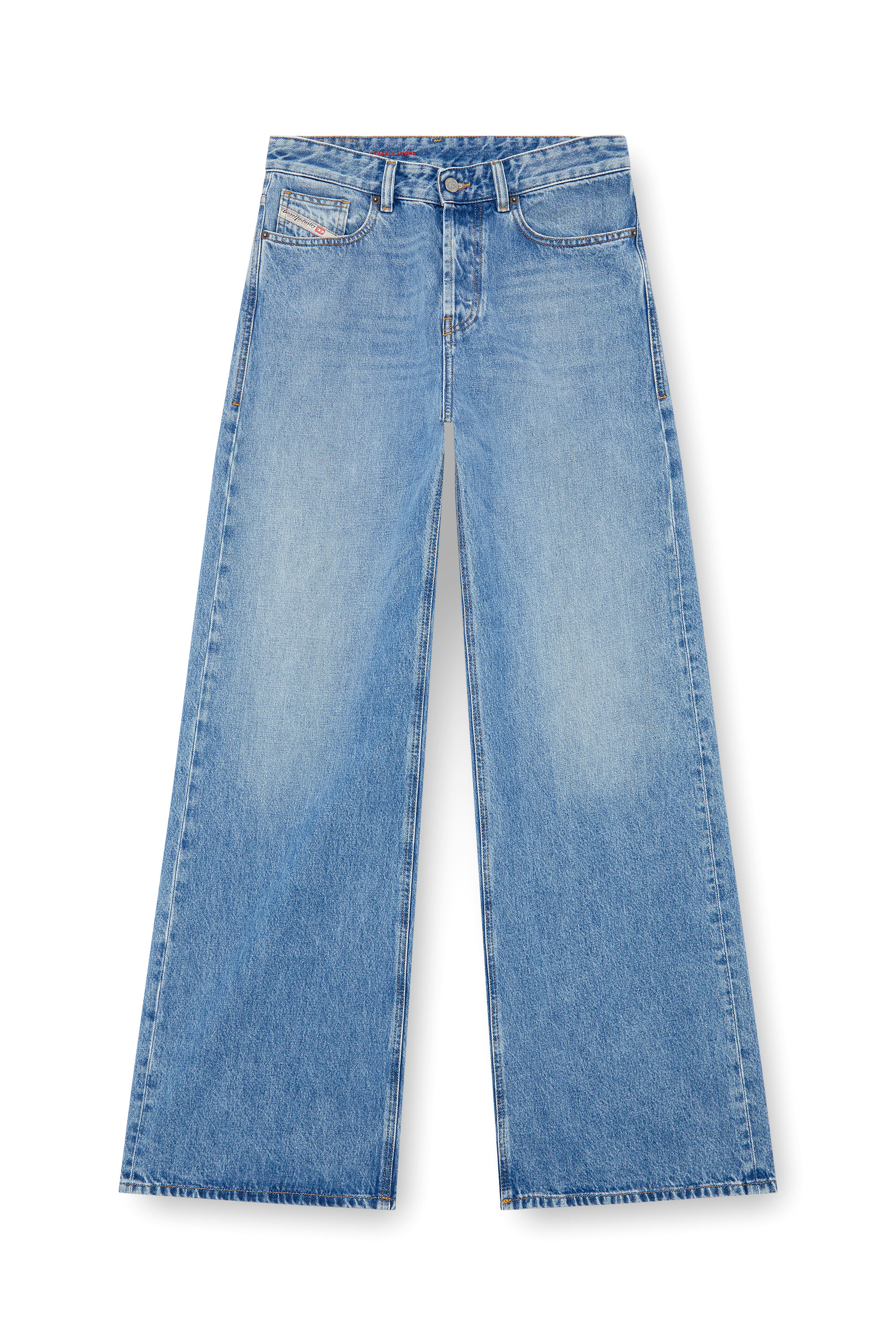 Diesel - Straight Jeans 1996 D-Sire 09I29, Mujer Straight Jeans - 1996 D-Sire in Azul marino - Image 3
