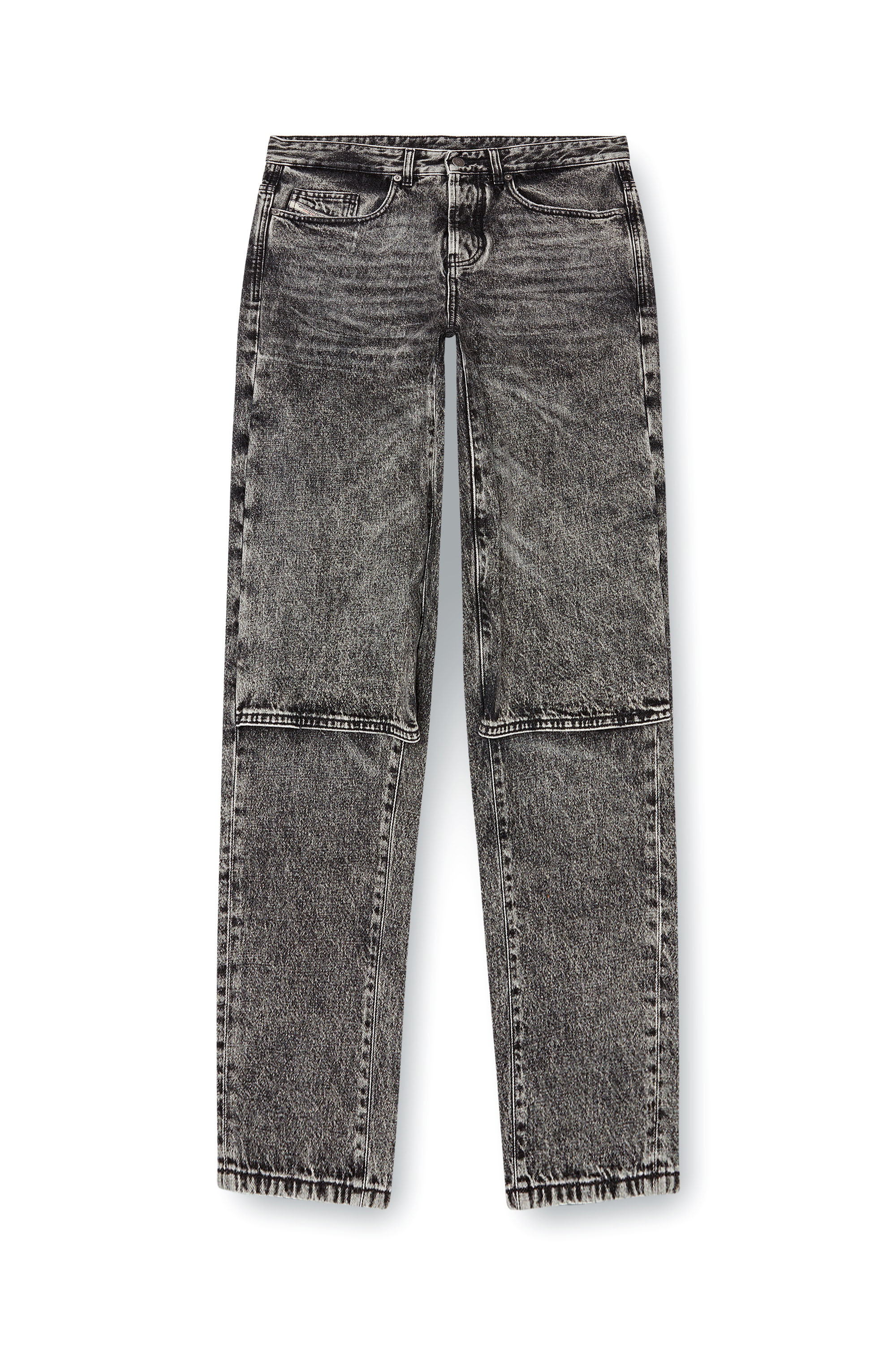 Diesel - Man's Straight Jeans D-Malon 0CBDE, Black/Dark grey - 3