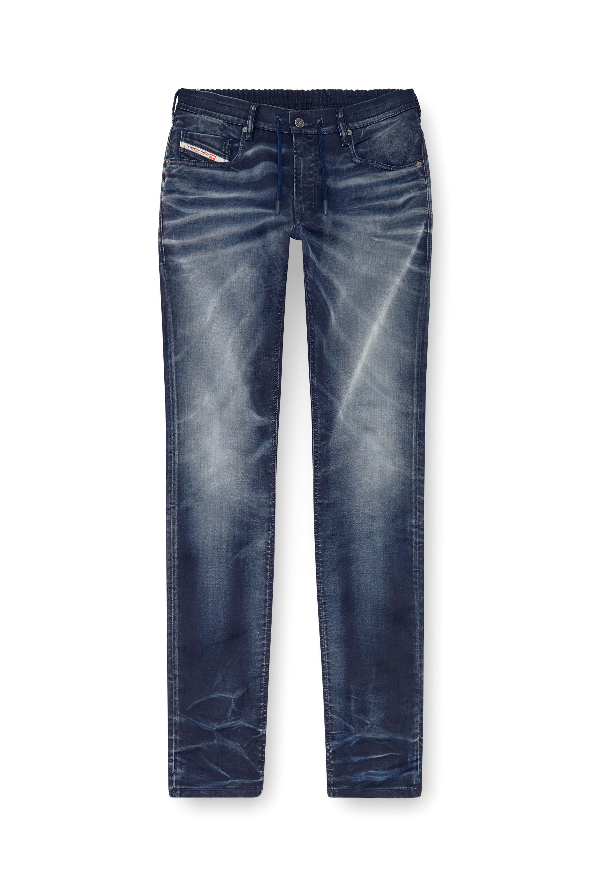 Diesel - Man Tapered 2030 D-Krooley Joggjeans® 068MD, Dark Blue - Image 3