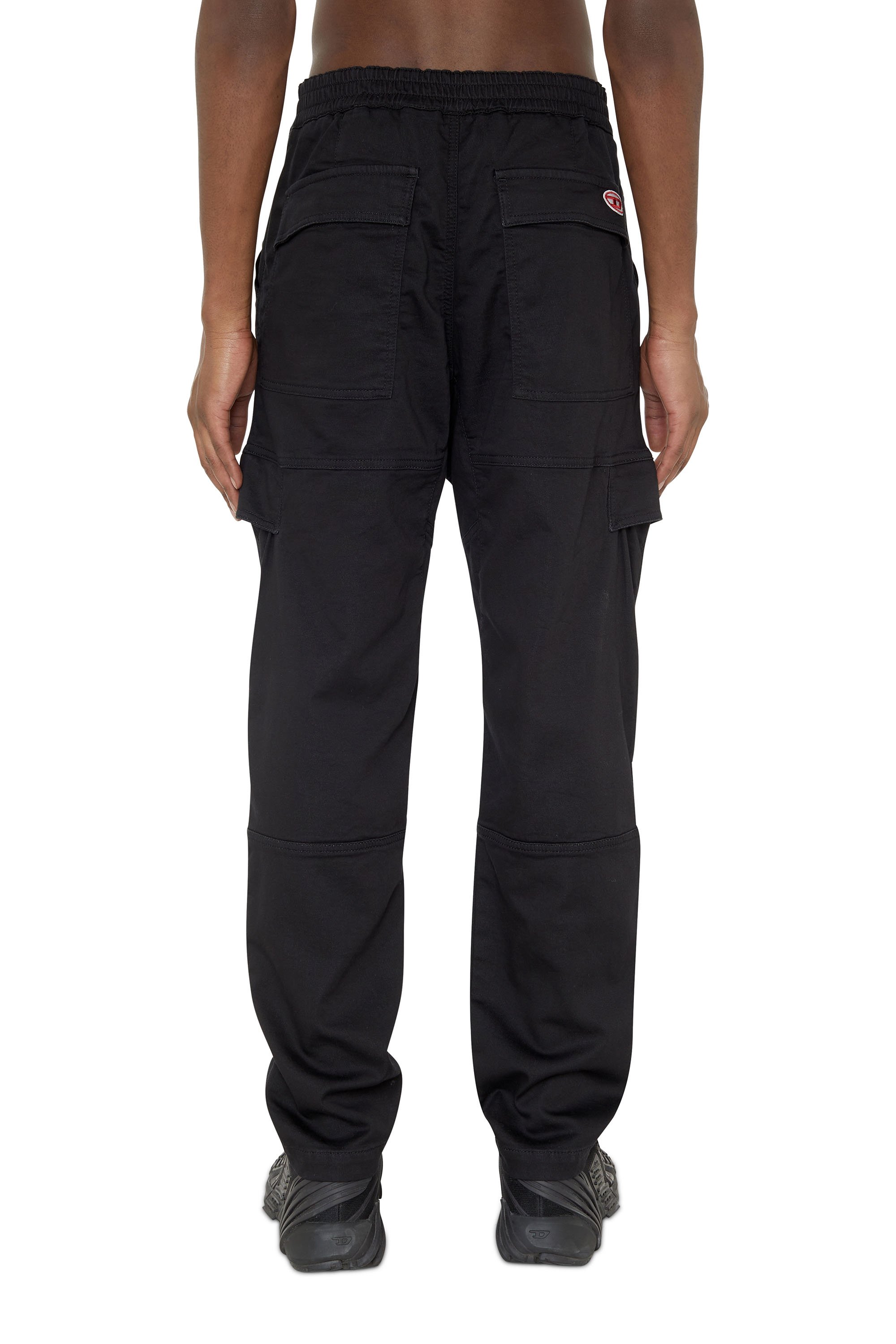 Diesel - Krooley JoggJeans® 069ZG Tapered, Black/Dark grey - Image 2