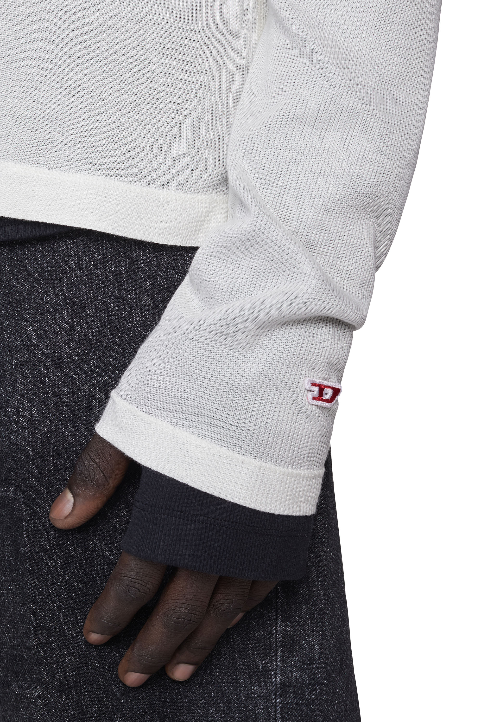 Diesel - T-SQUAR, White - Image 3