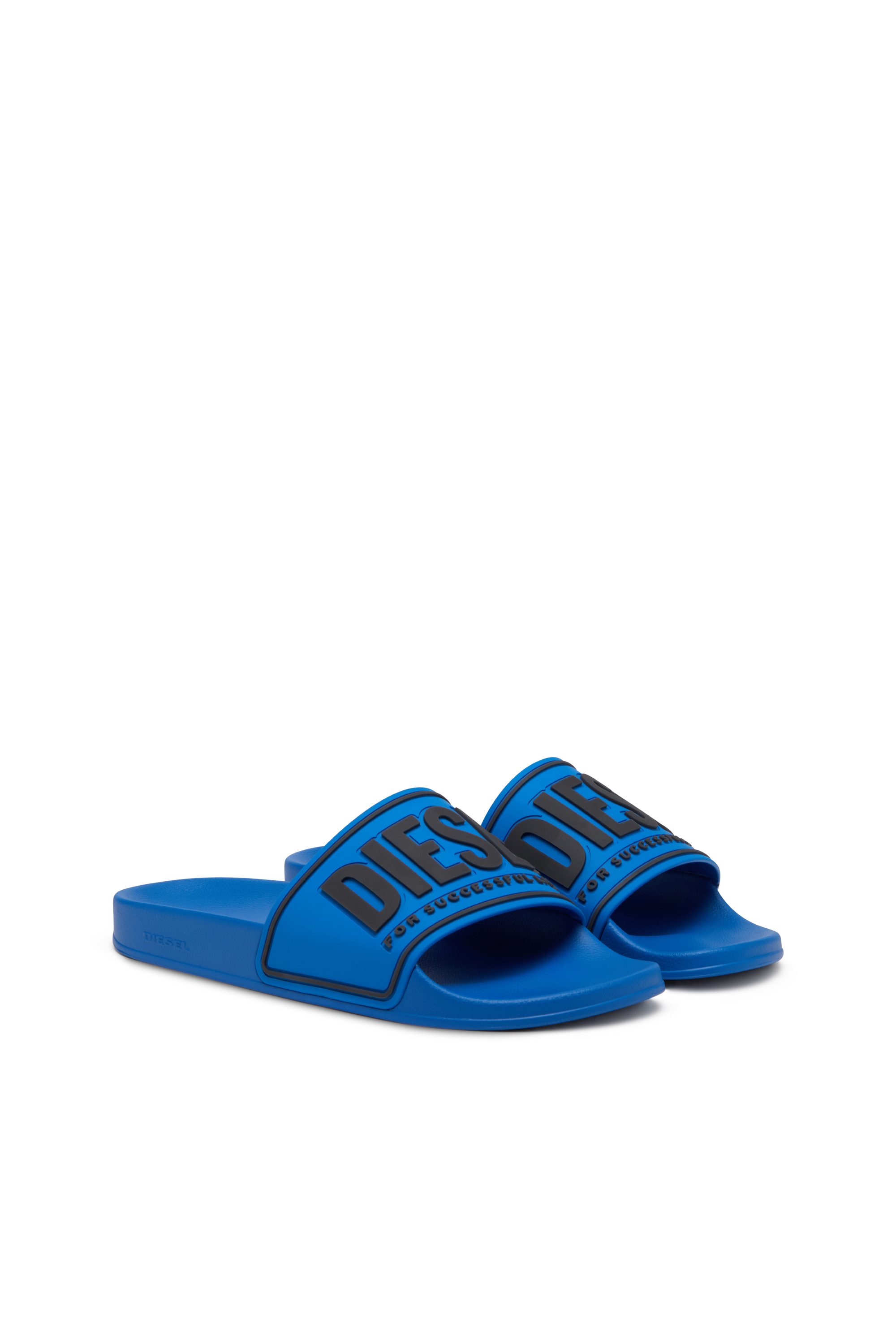 Diesel - SA-MAYEMI CC, Sa-Mayemi-Chanclas con logotipo 3D Hombre in Multicolor - 2