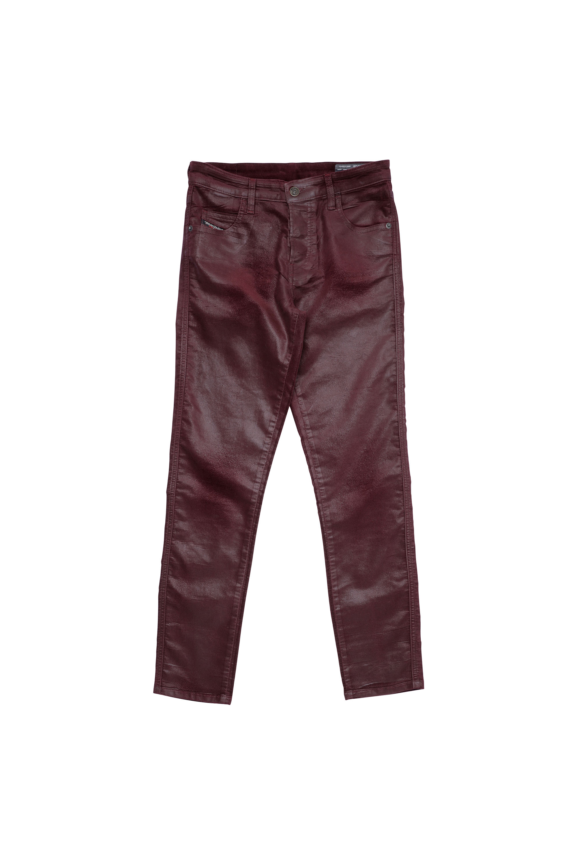 Diesel - Babhila Slim Jeans 069XI, Red - Image 7