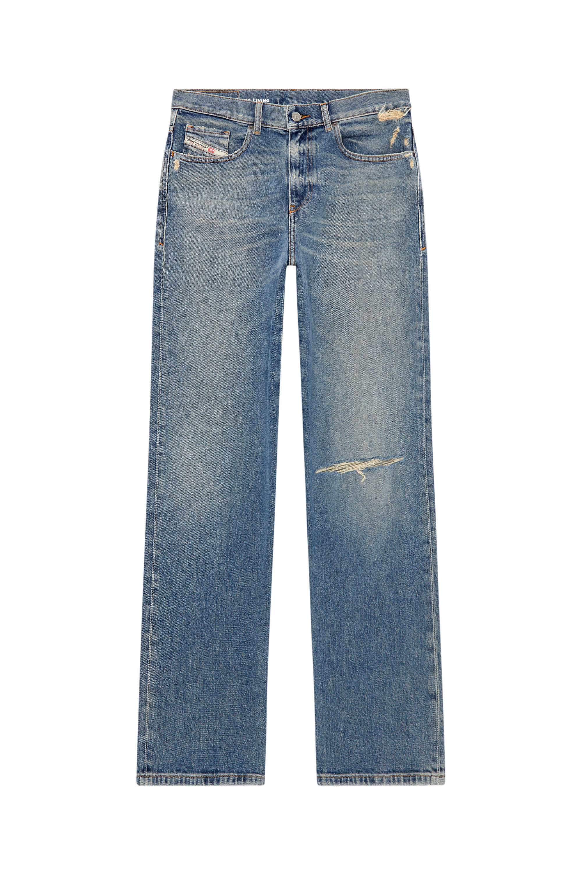 Diesel - Boyfriend Jeans 2016 D-Air 09G72, Medium blue - Image 5