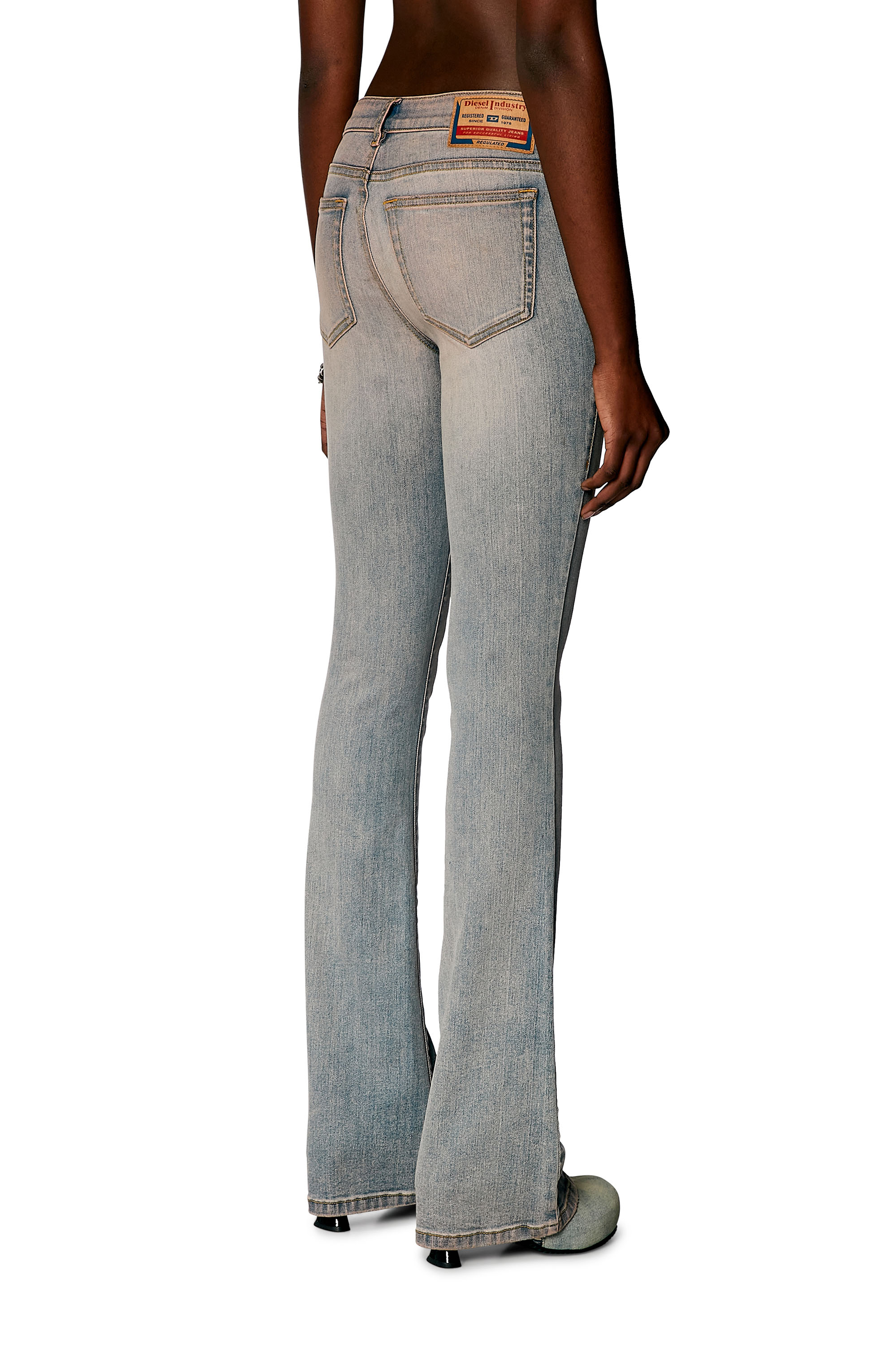 Bootcut and Flare Jeans 1969 D-Ebbey 0PFAT