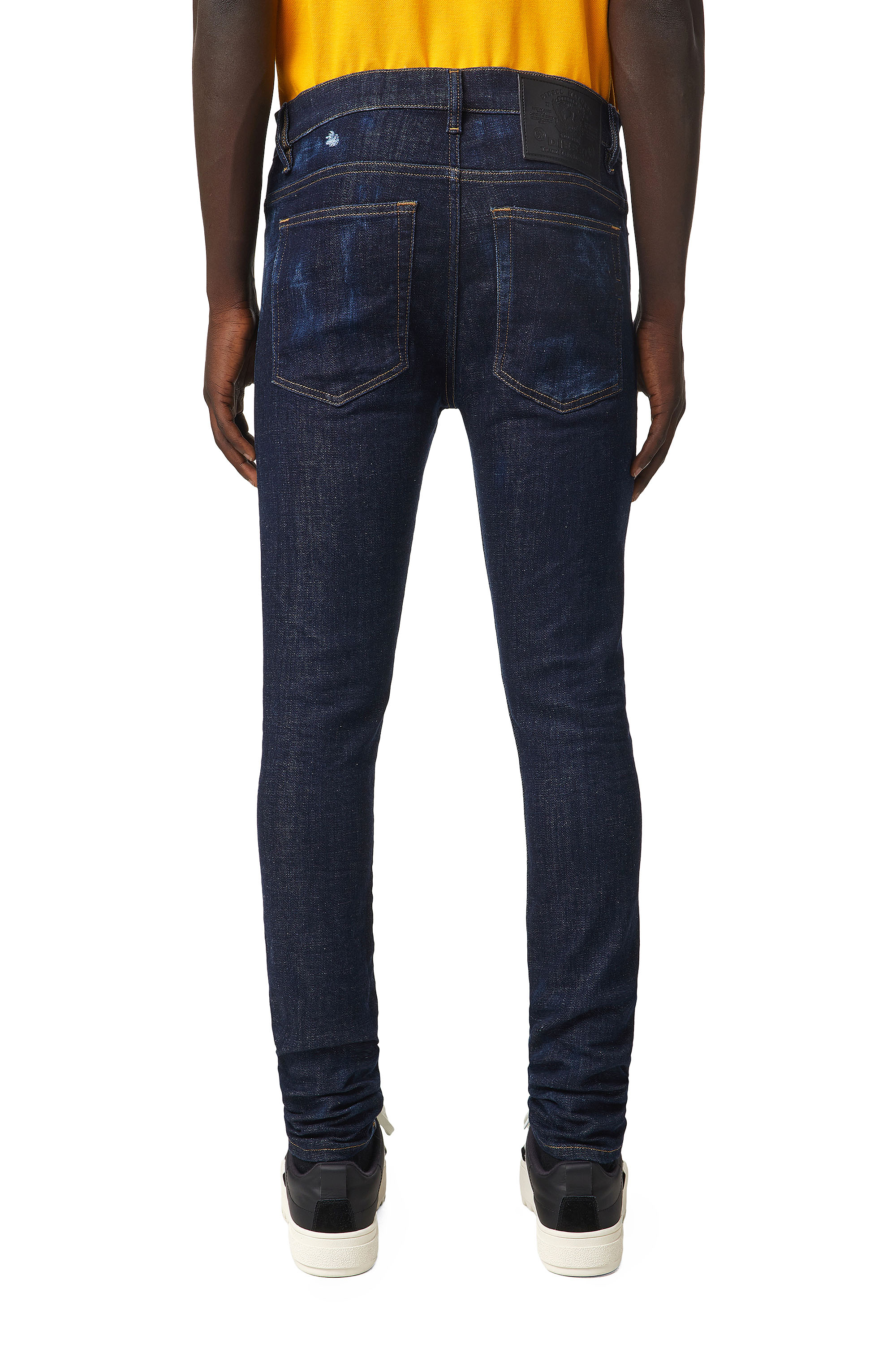 Diesel - D-Amny 09A84 Skinny Jeans, Azul Oscuro - Image 3