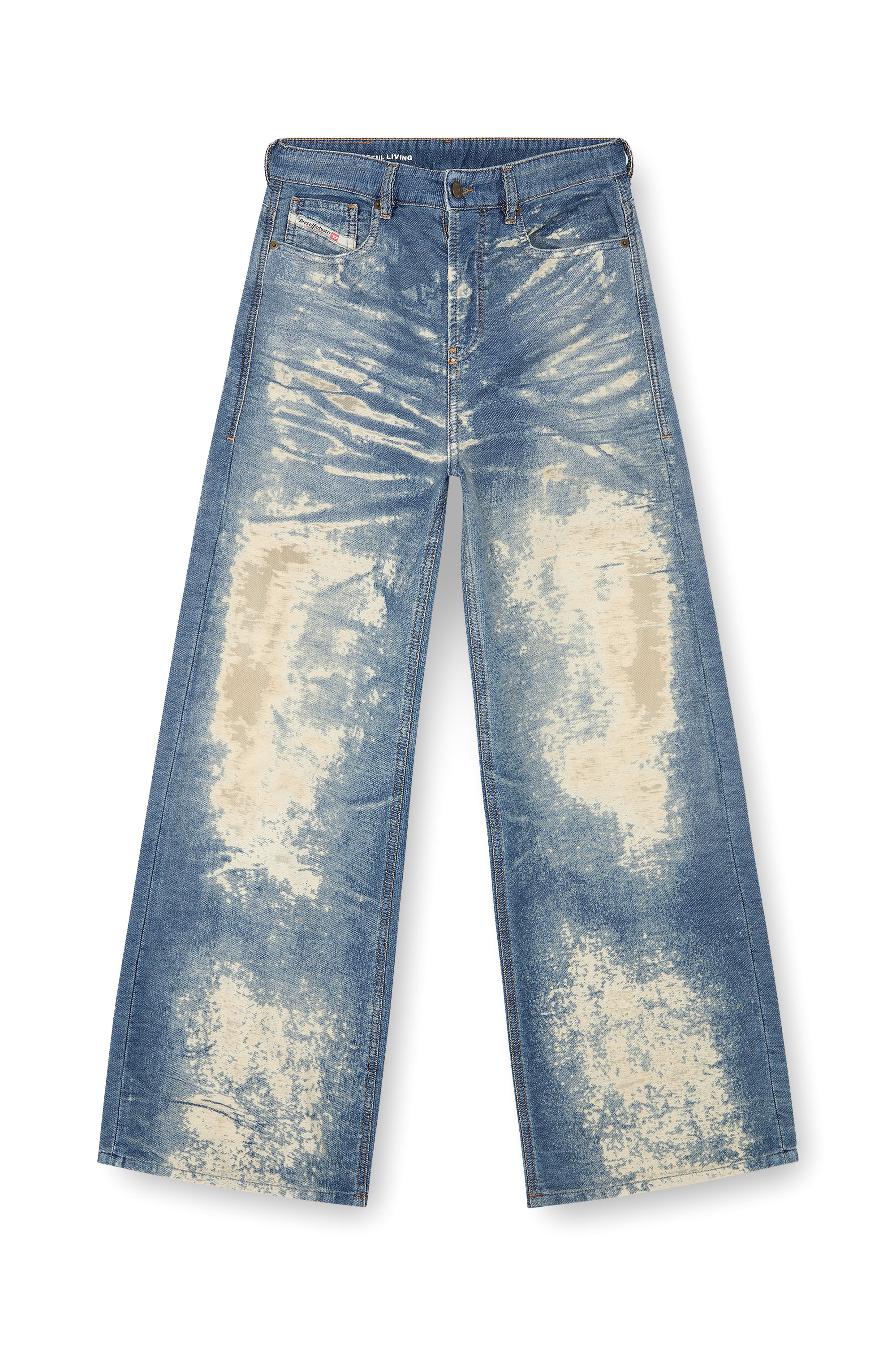 Diesel - Relaxed Jeans 1996 D-Sire 068RE Mujer, Azul medio - 5