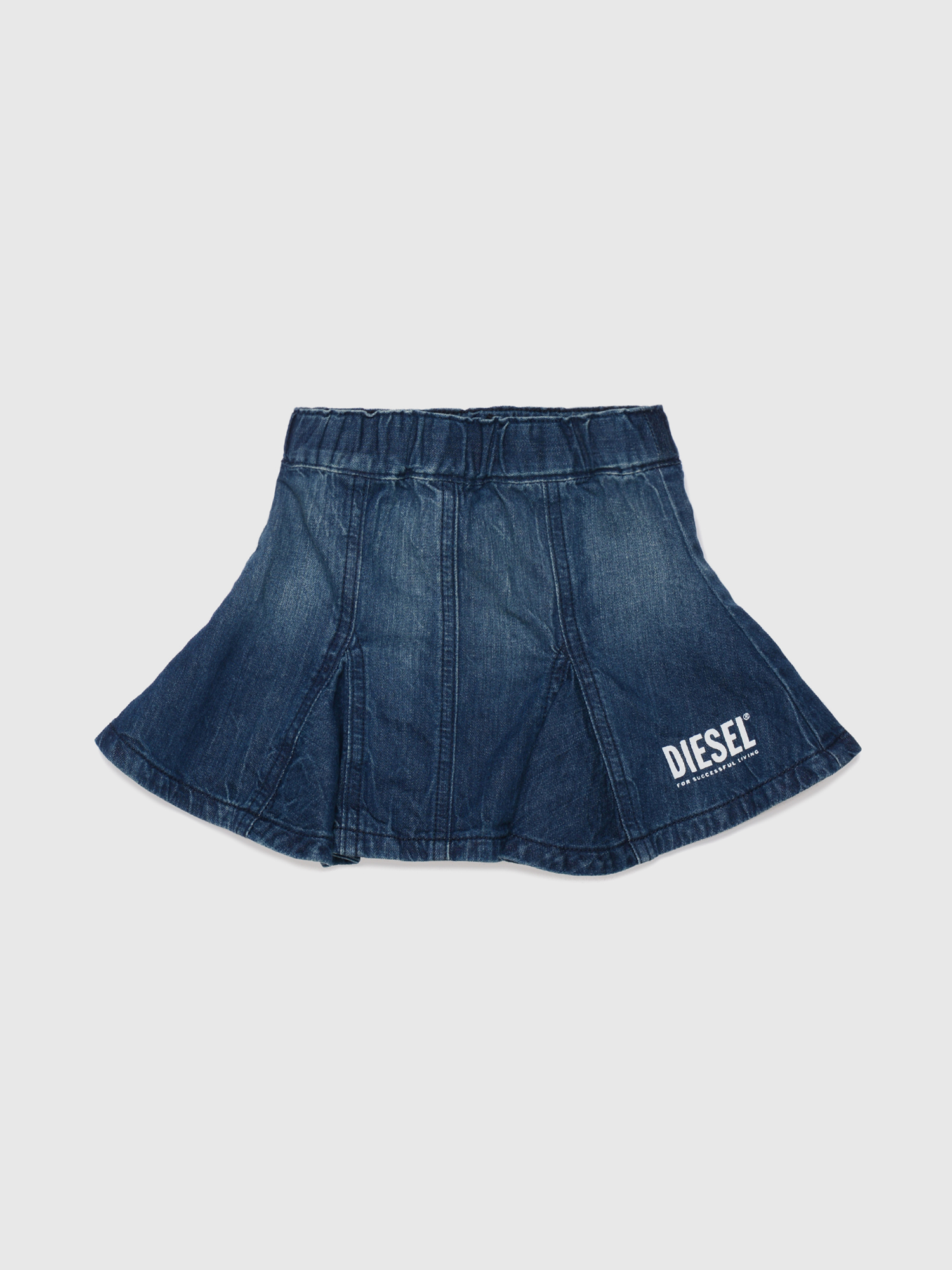 GILLIB Baby Girl: Flare denim skirt | Diesel