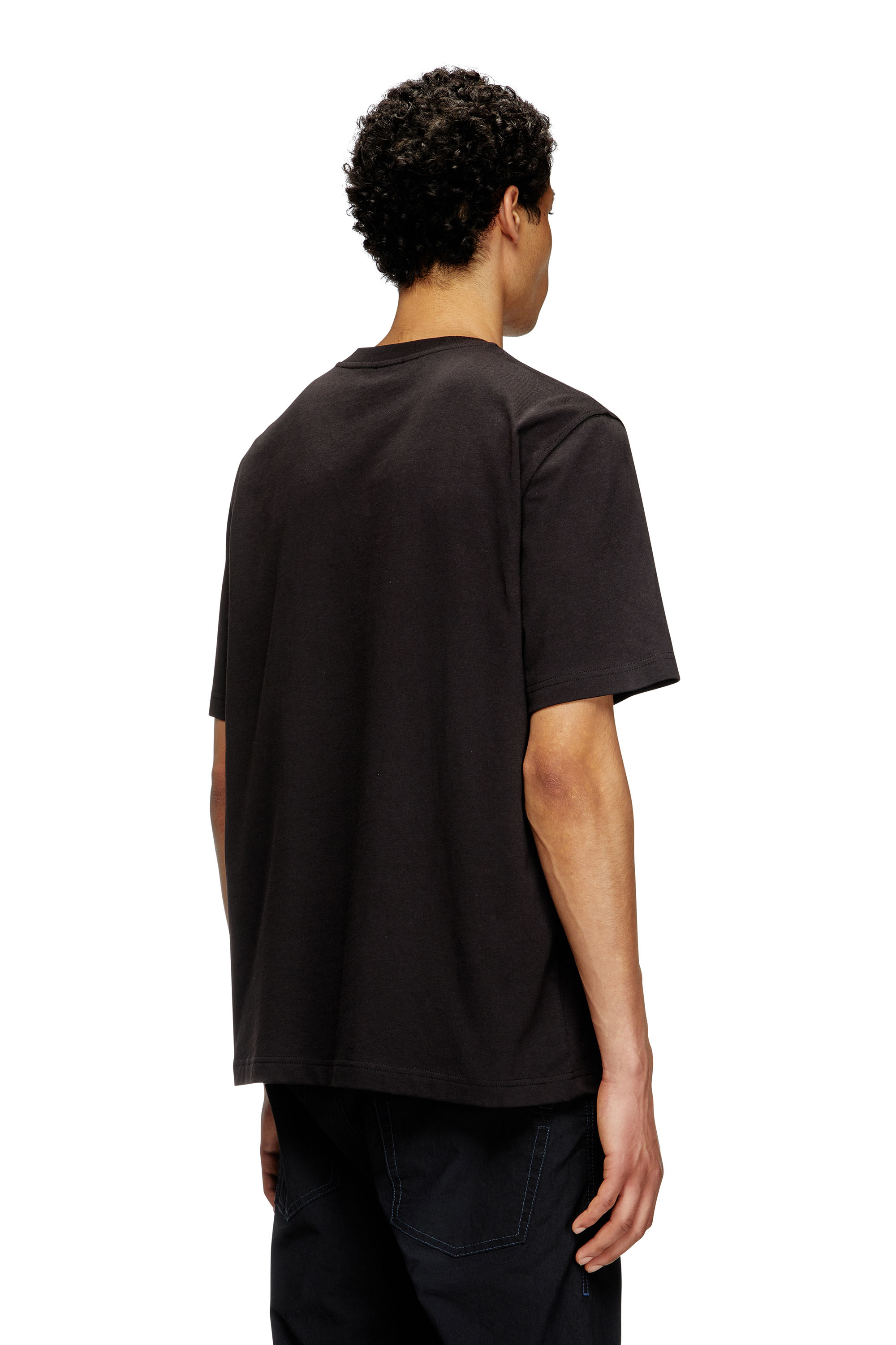 Diesel - T-ADJUST-BIGOVAL, Camiseta con Oval D en relieve Hombre in Multicolor - 4