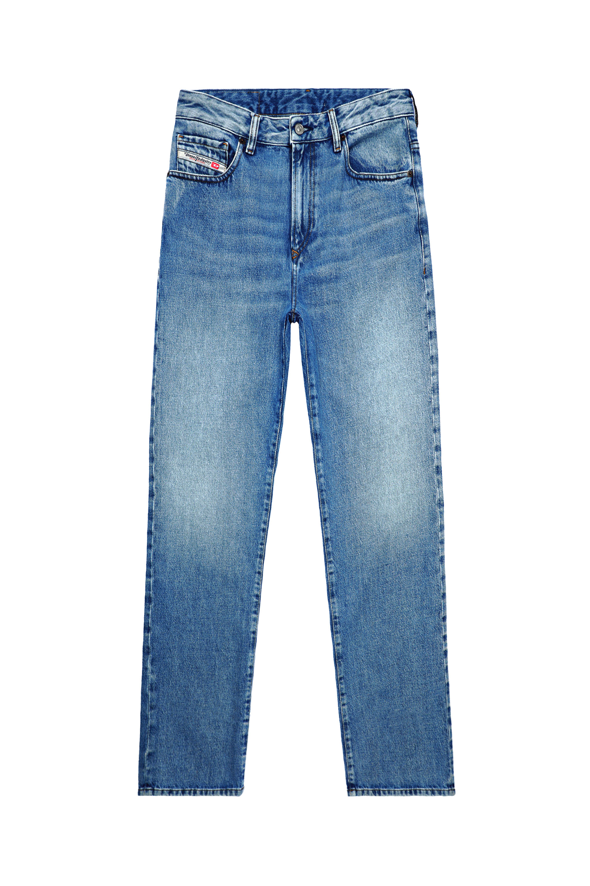 Diesel - 1999 09C16 Straight Jeans, Azul medio - Image 1