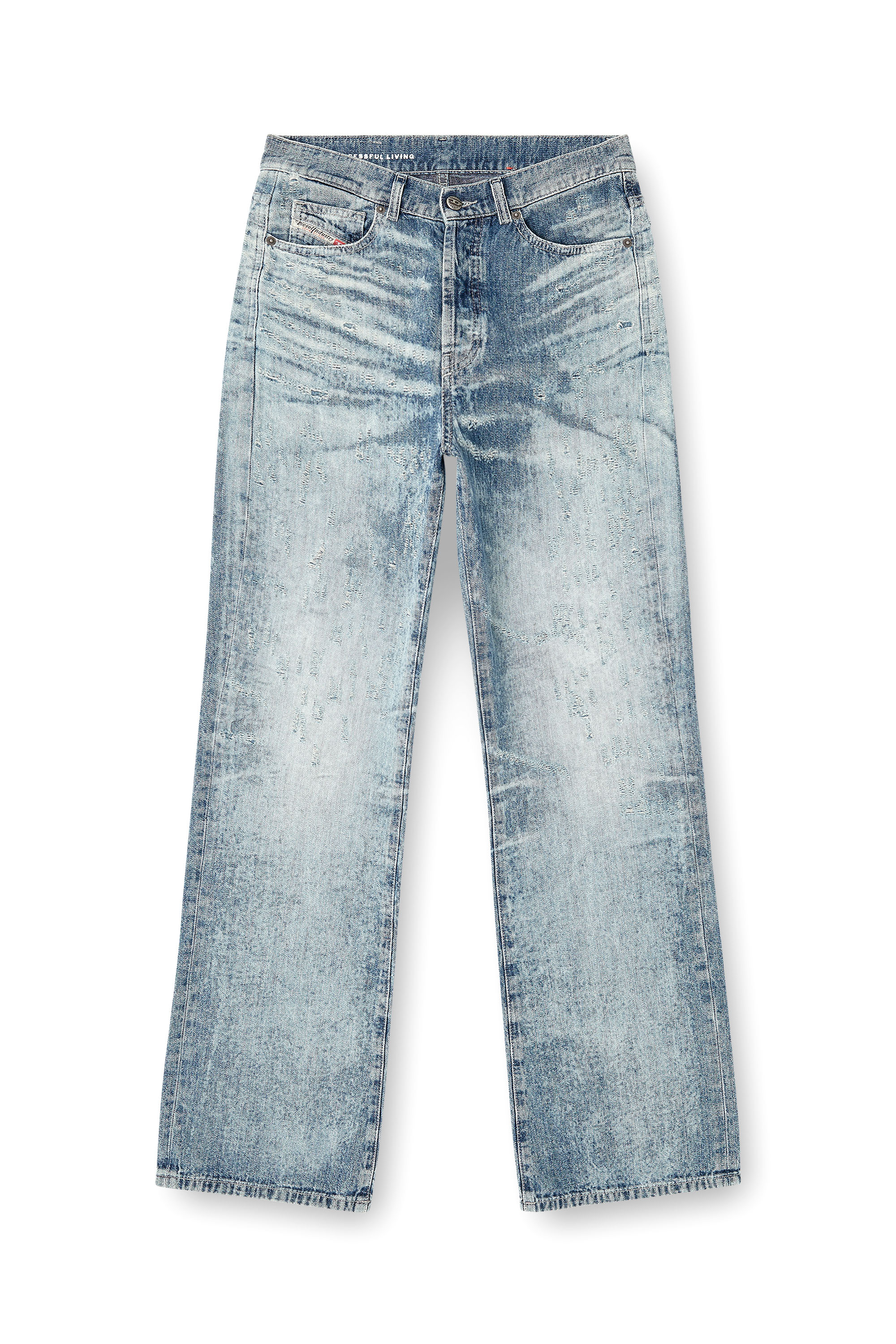Diesel - Woman's Regular Jeans 1971 D-Sent 068TY, Light Blue - 3