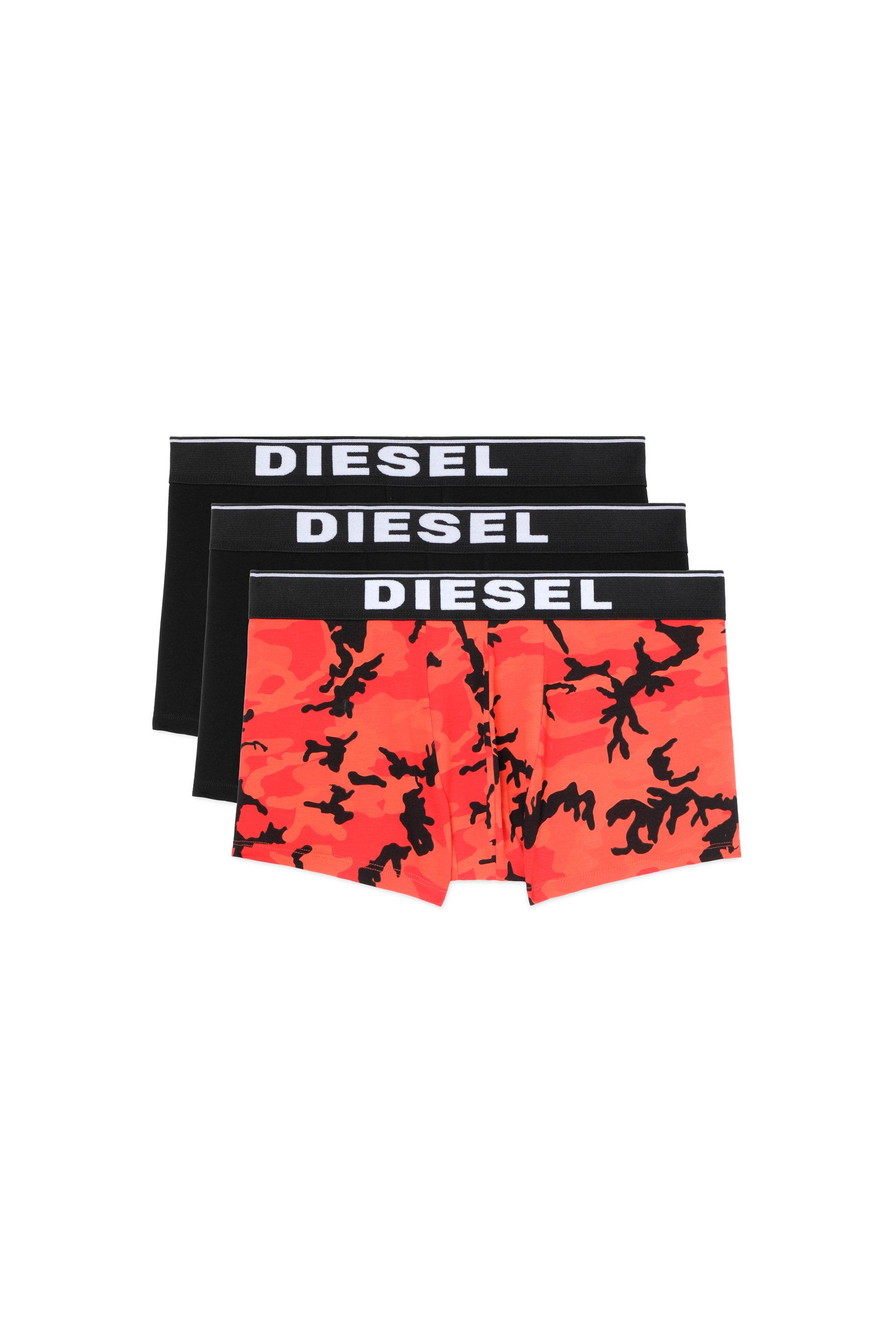 Diesel - UMBX-DAMIENTHREEPACK, Black/Orange - Image 3