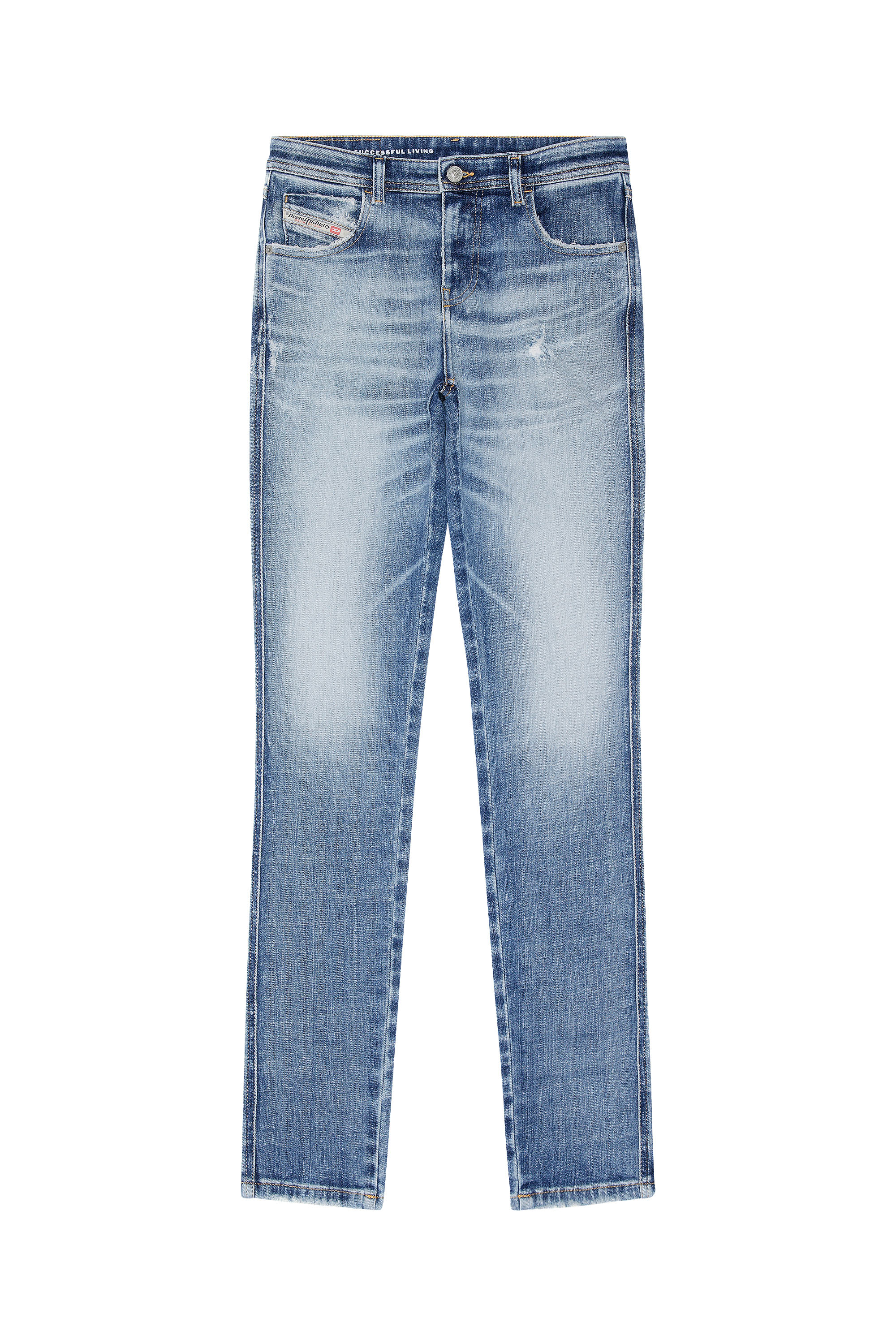 Diesel - Skinny Jeans 2015 Babhila 09G35, Medium blue - Image 1