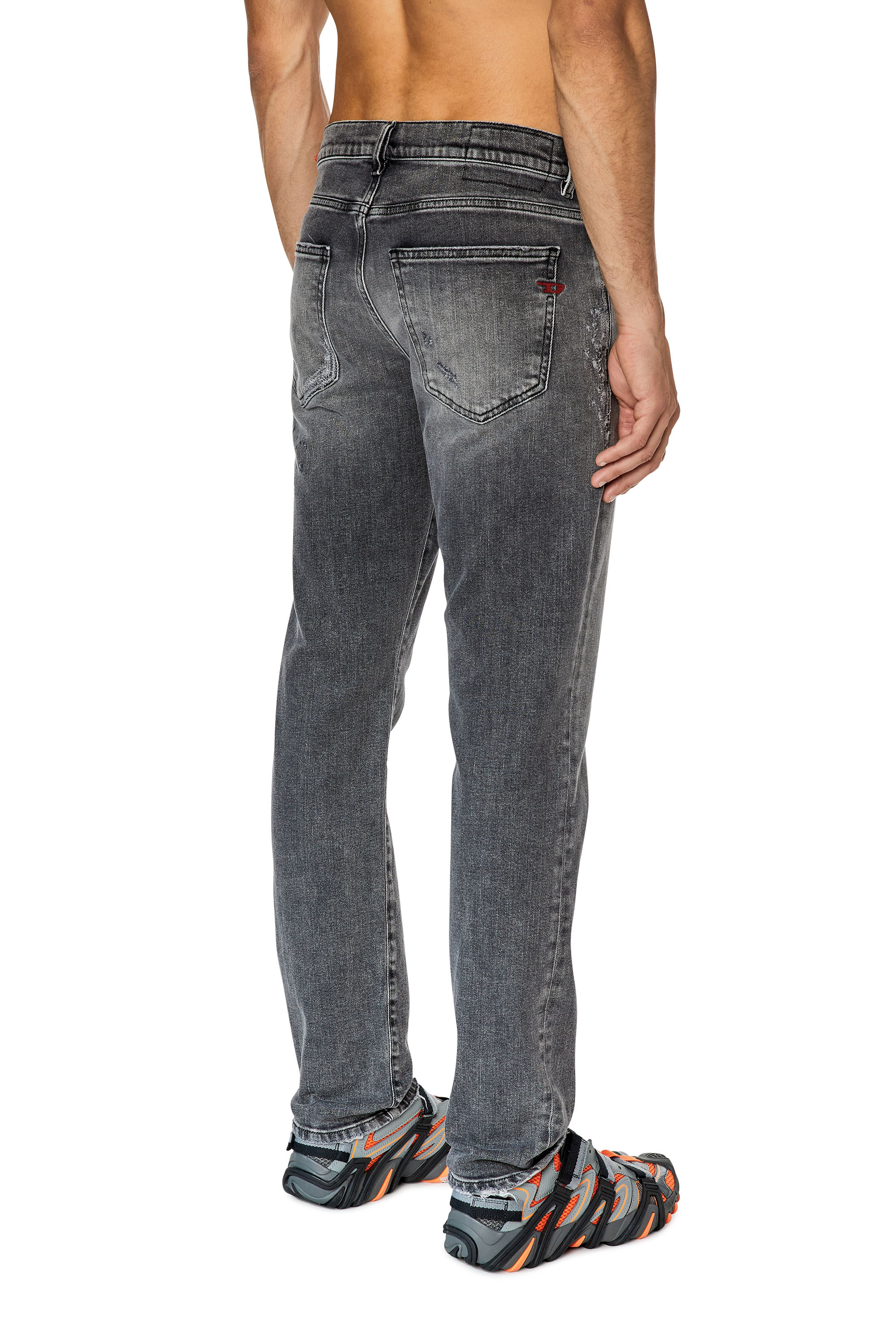 Diesel - Slim Jeans 2019 D-Strukt 09G04, Light Grey - Image 3