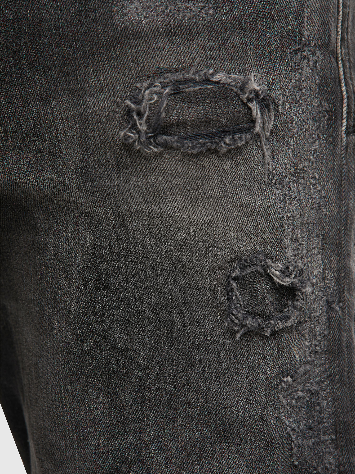Diesel - D-Strukt Slim Jeans 069RC, Black/Dark Grey - Image 5