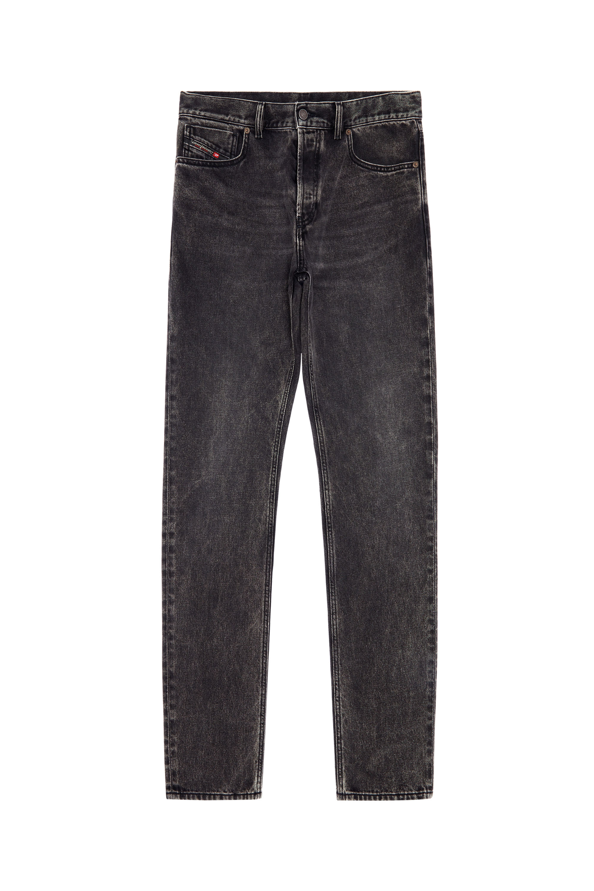 Diesel - 1995 D-Sark 09B87 Straight Jeans, Negro/Gris oscuro - Image 7