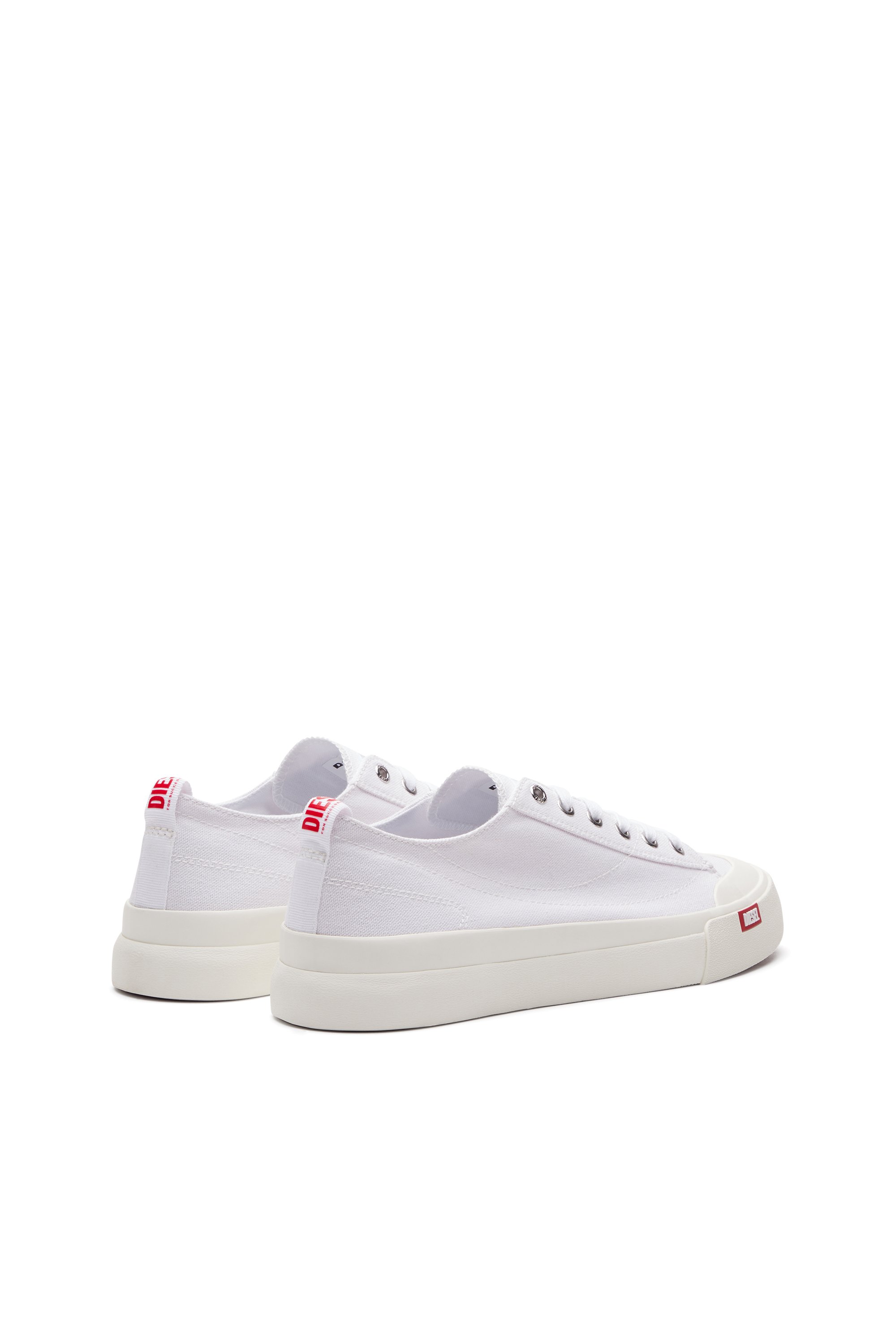 Diesel - S-ATHOS LOW, S-Athos Low-Deportivas altas de lona Hombre in Blanco - 3