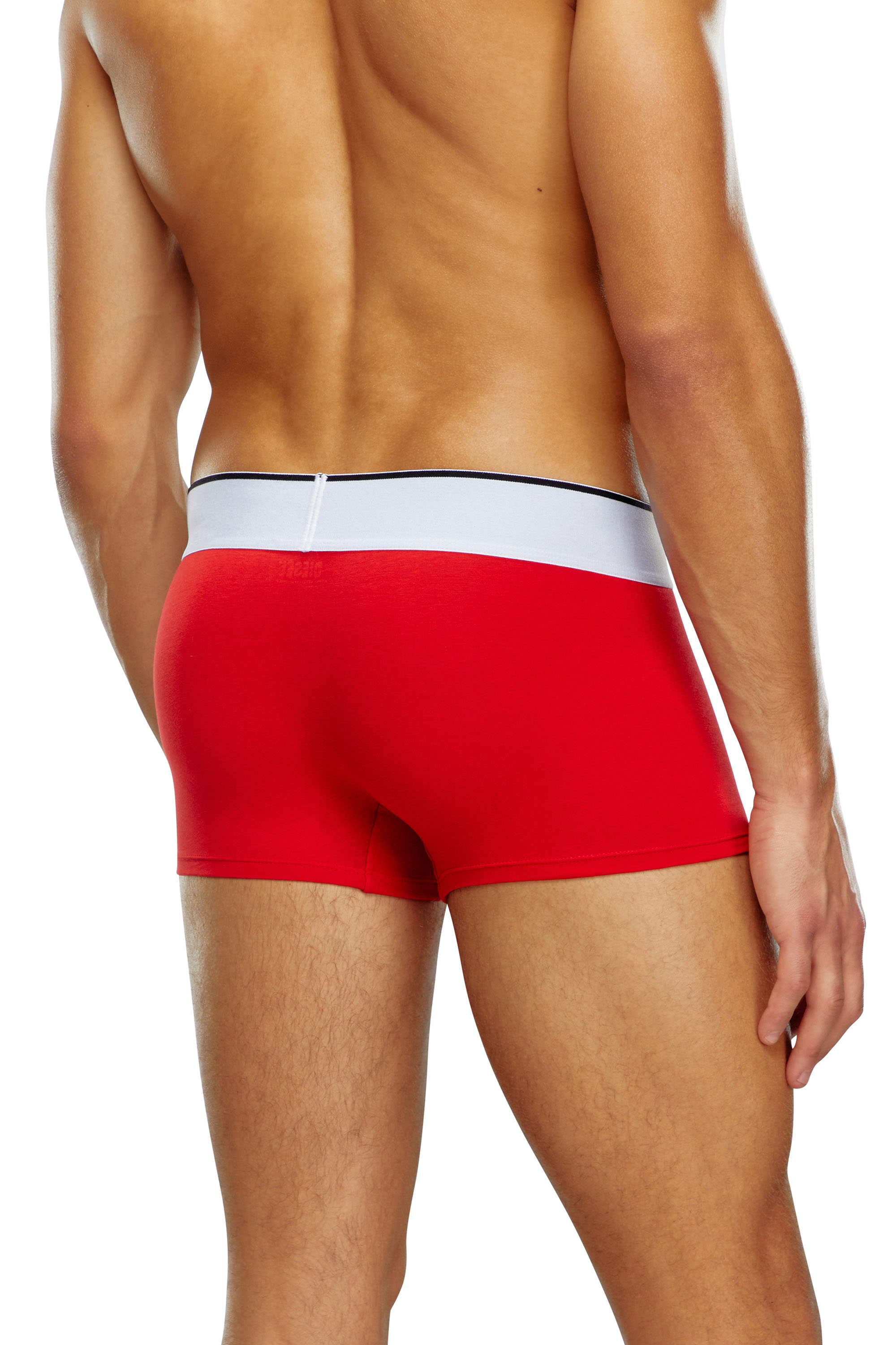 Diesel - UMBX-DAMIENTHREEPACK-XL, Man's Three-pack boxer briefs with XL logo in Black/Red - 3