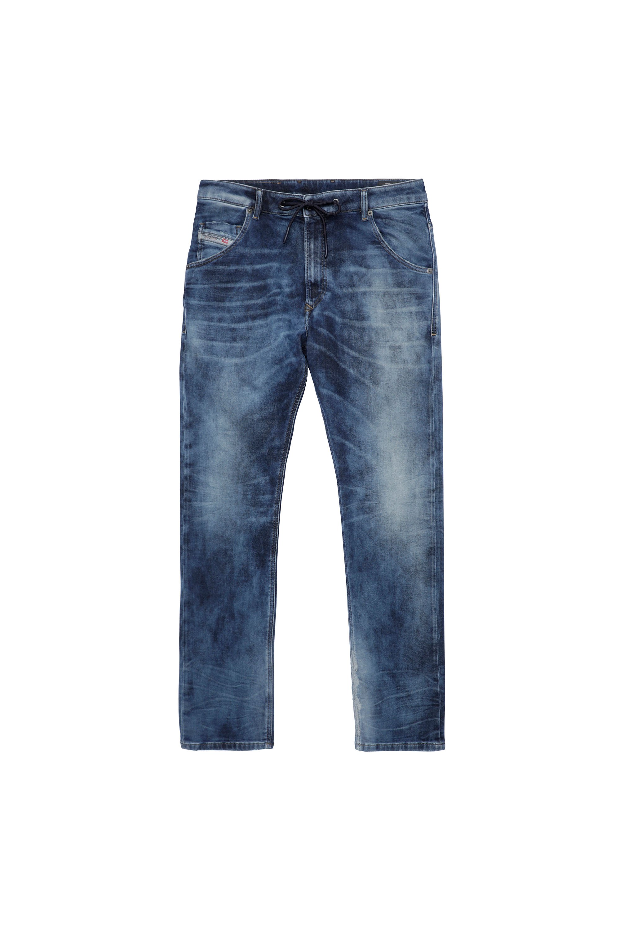 Diesel - Krooley Tapered JoggJeans® 069XE, Medium blue - Image 6