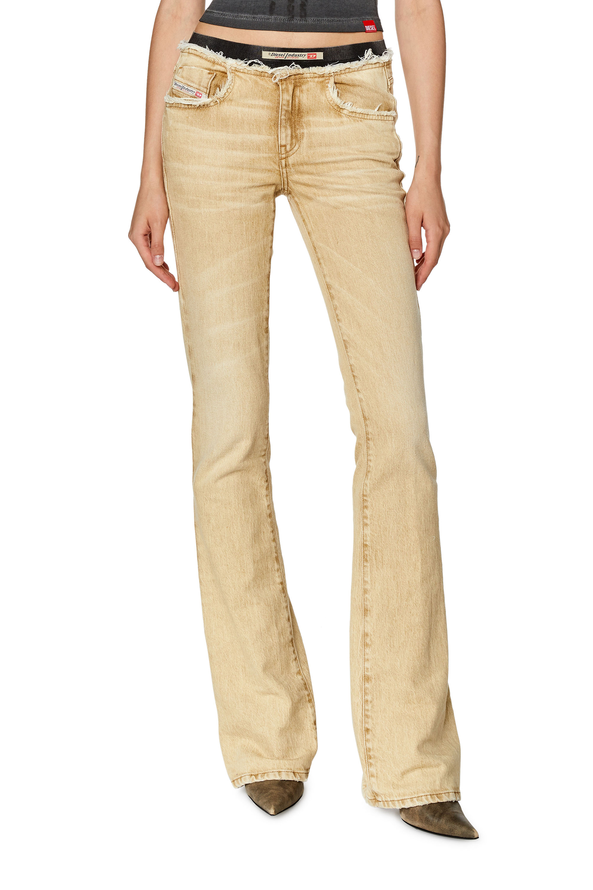 Diesel - Bootcut and Flare Jeans 1969 D-Ebbey 09G94, Marrón Claro - Image 2