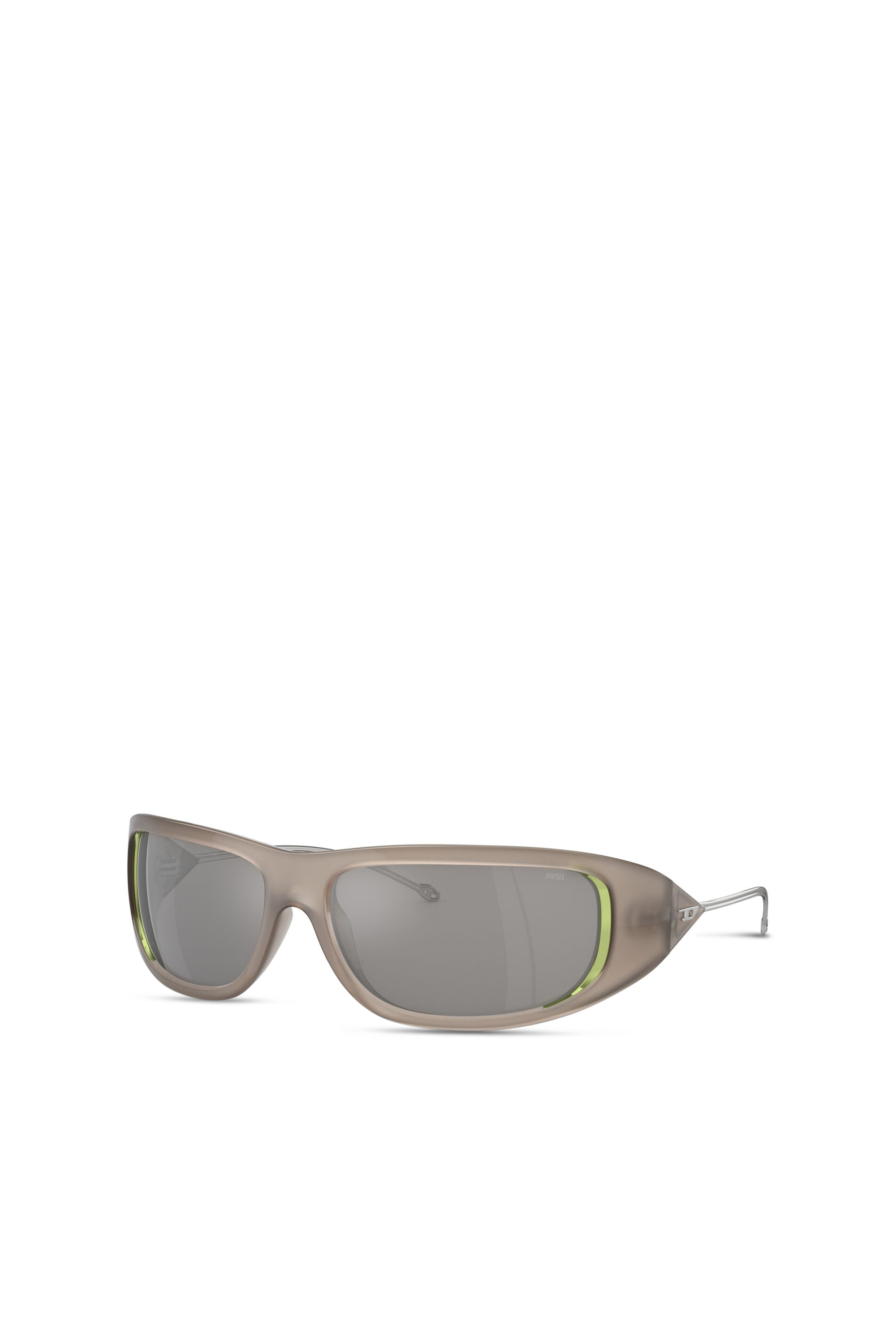 Diesel - 0DL3001 SIZE 61, Gafas con estilo envolvente Unisex in Gris - 4