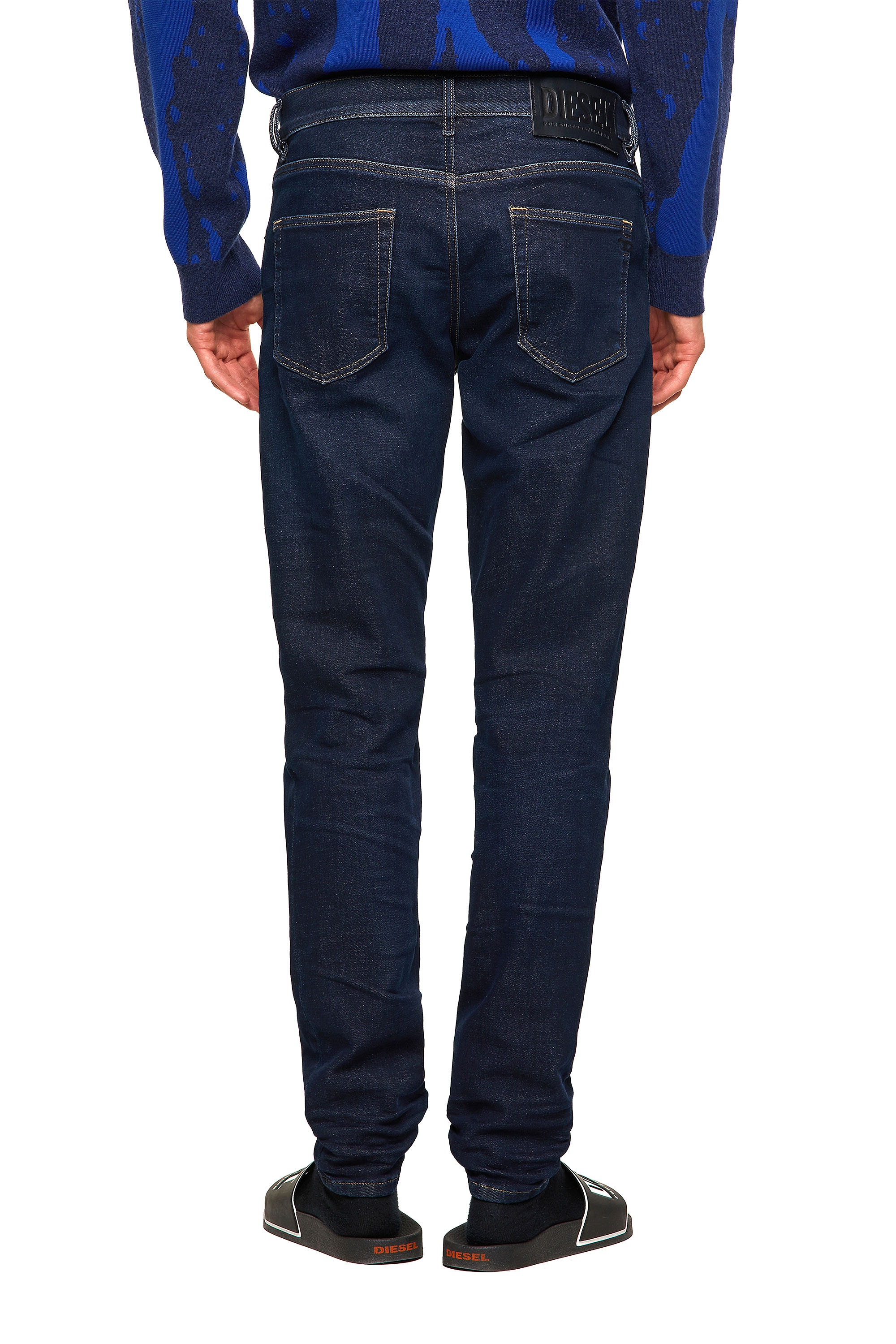 Diesel - D-Strukt Slim JoggJeans® Z69VI, Dark Blue - Image 2