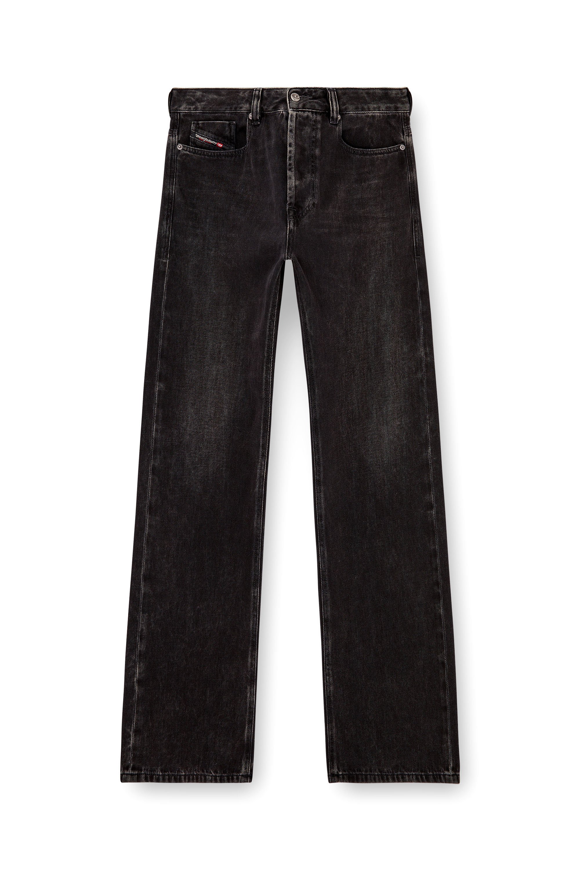 Diesel - Relaxed Jeans 1980 D-Eeper 09J96 Hombre, Negro/Gris oscuro - 3