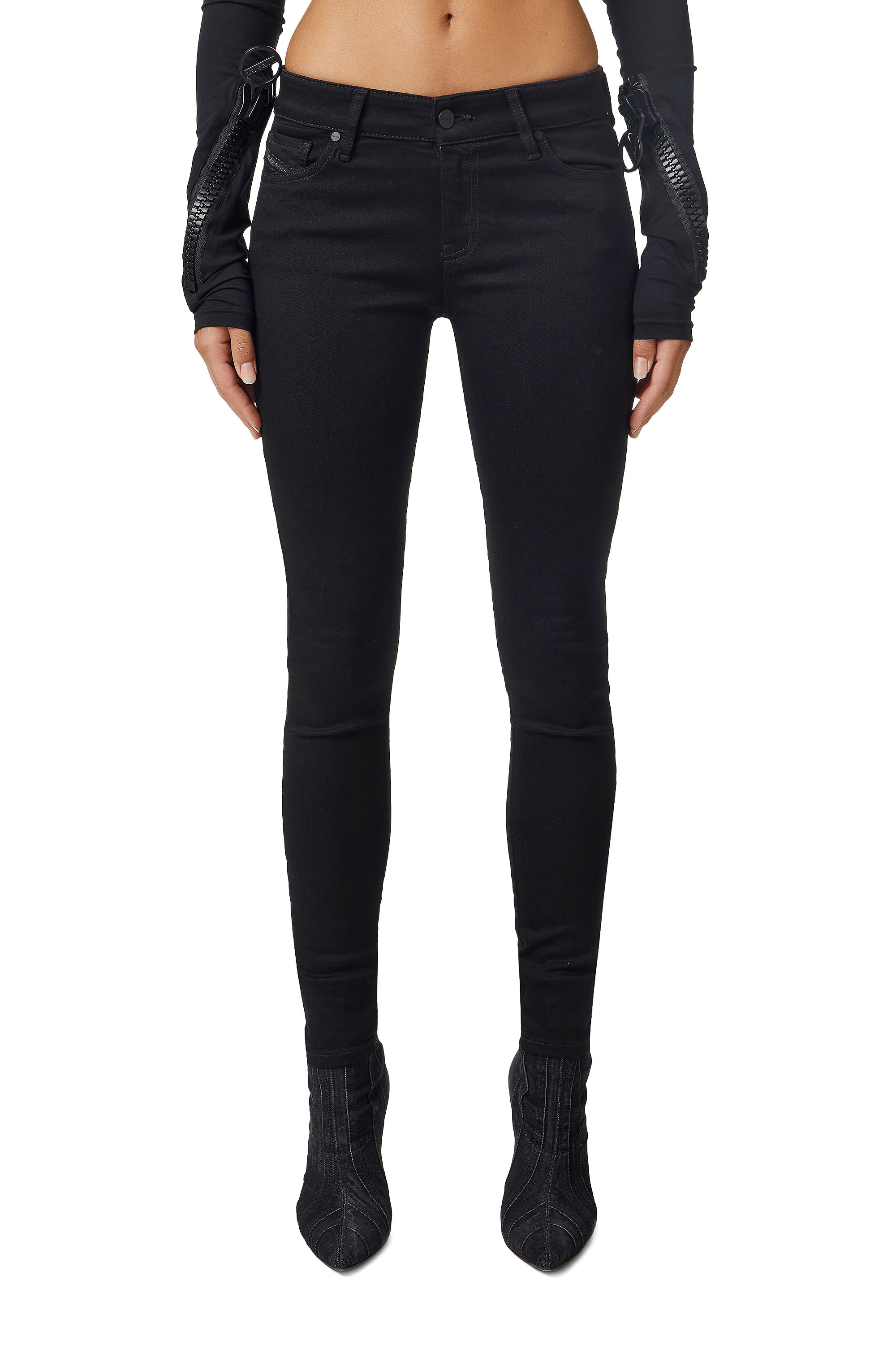 Slandy 069EF, Negro/Gris oscuro - Vaqueros