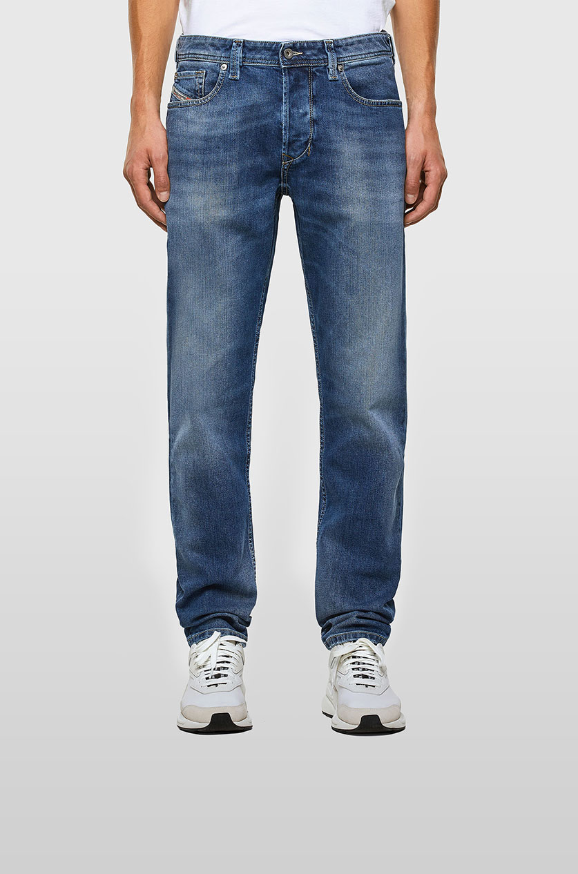 mens straight tapered jeans